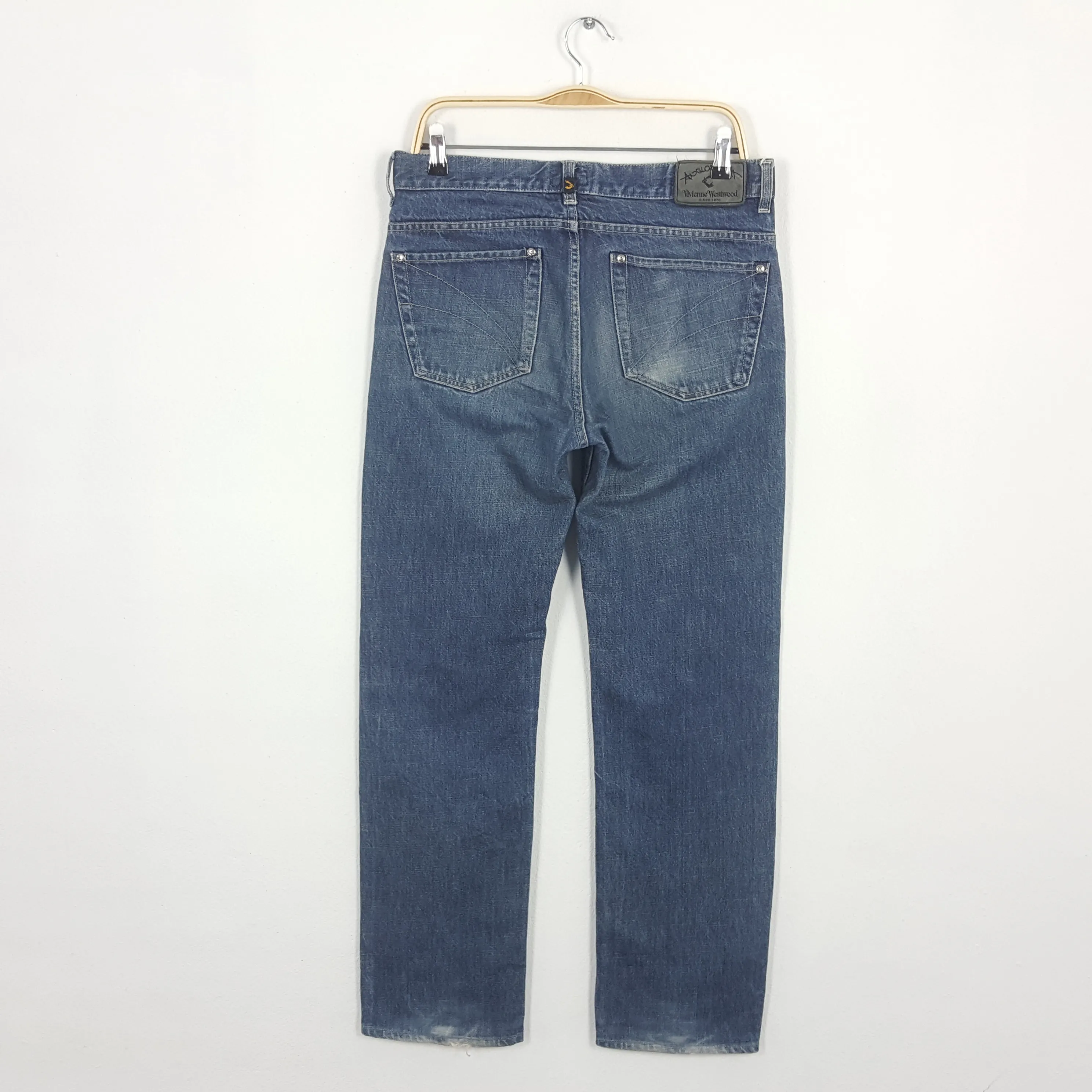 Vintage VIVIENNE WESTWOOD Italian Designer Jeans Made Italy