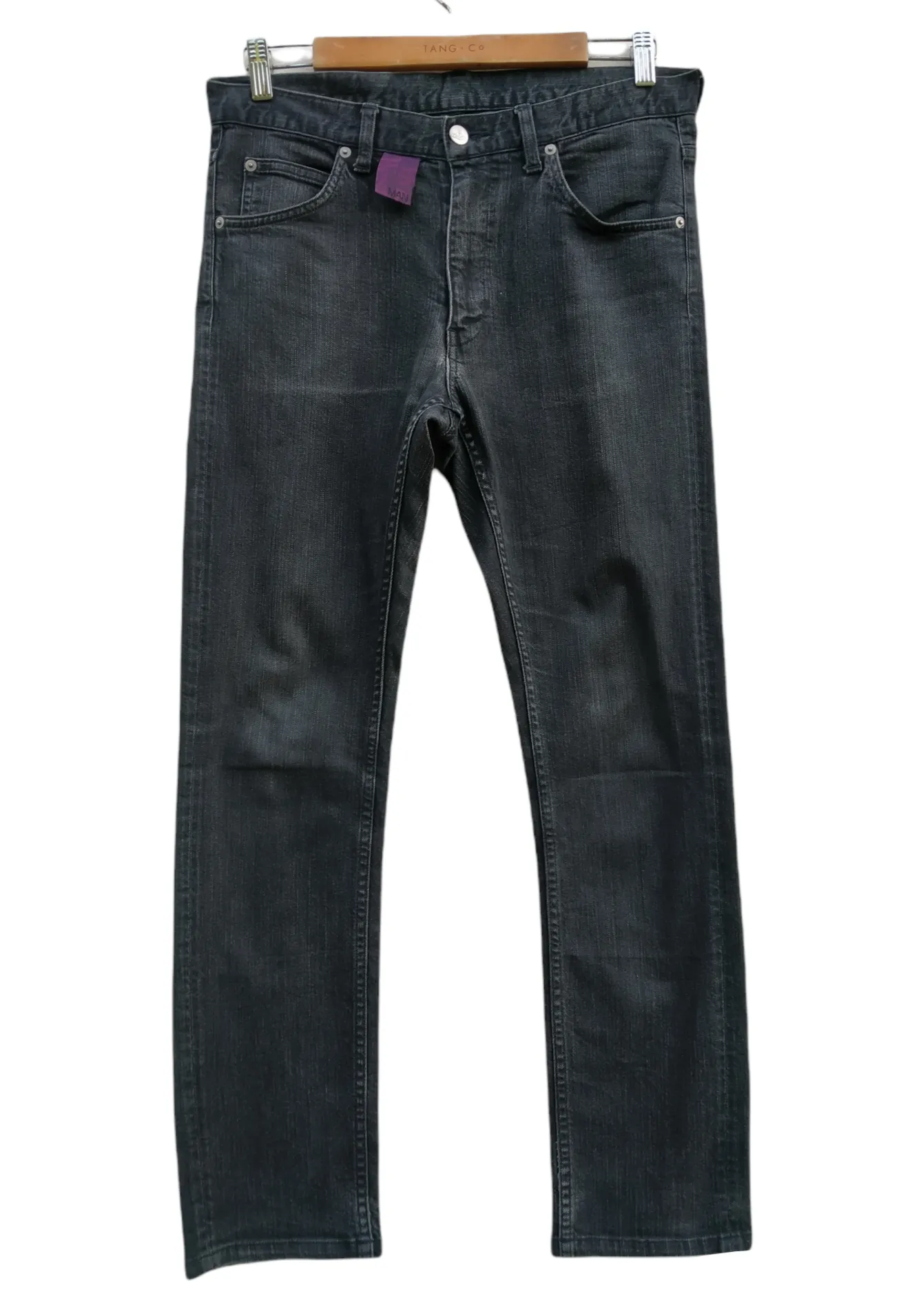 Vtg Vivienne Westwood Man Black Distressed Denim Jeans