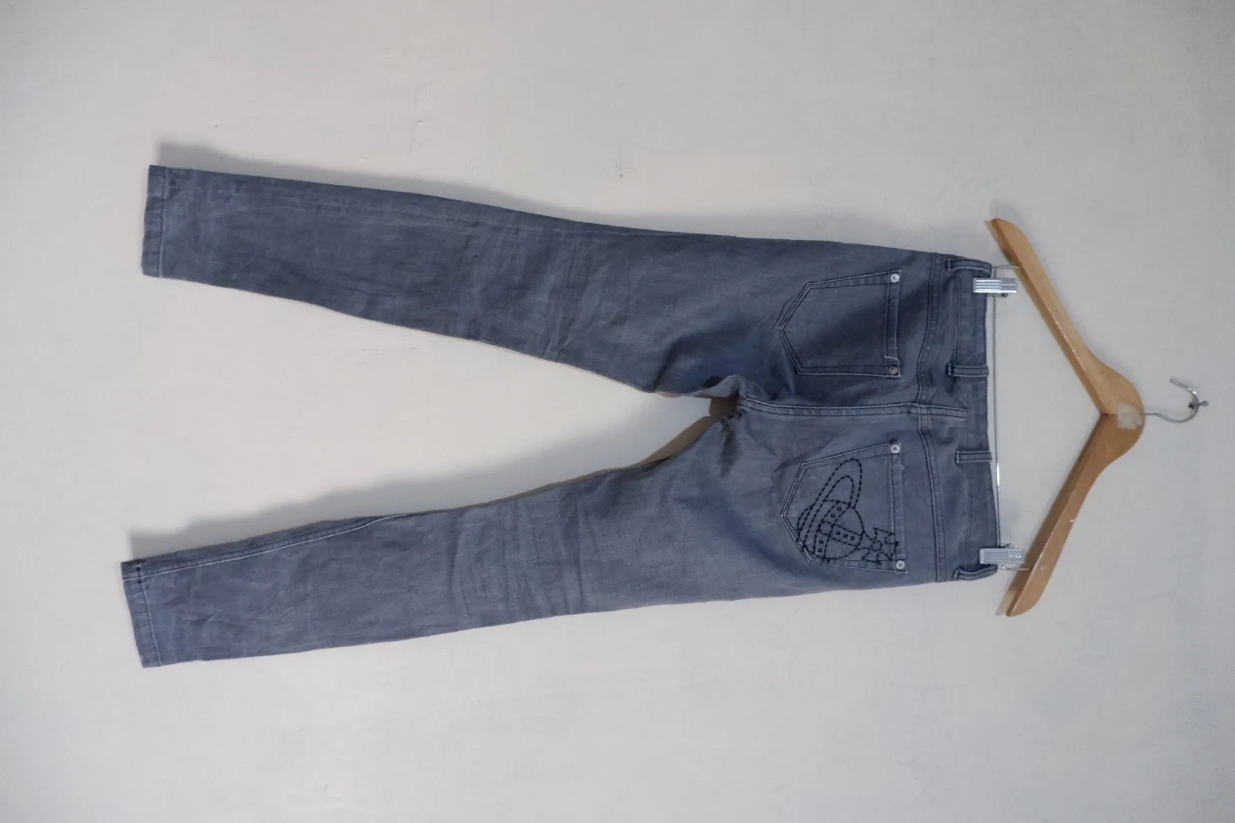 Vivienne Westwood Orb Grey Jeans
