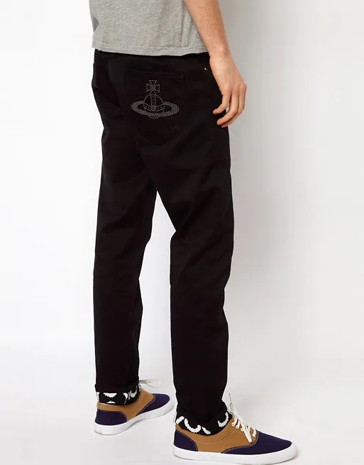 Anglomania Black Low Crotch Jean