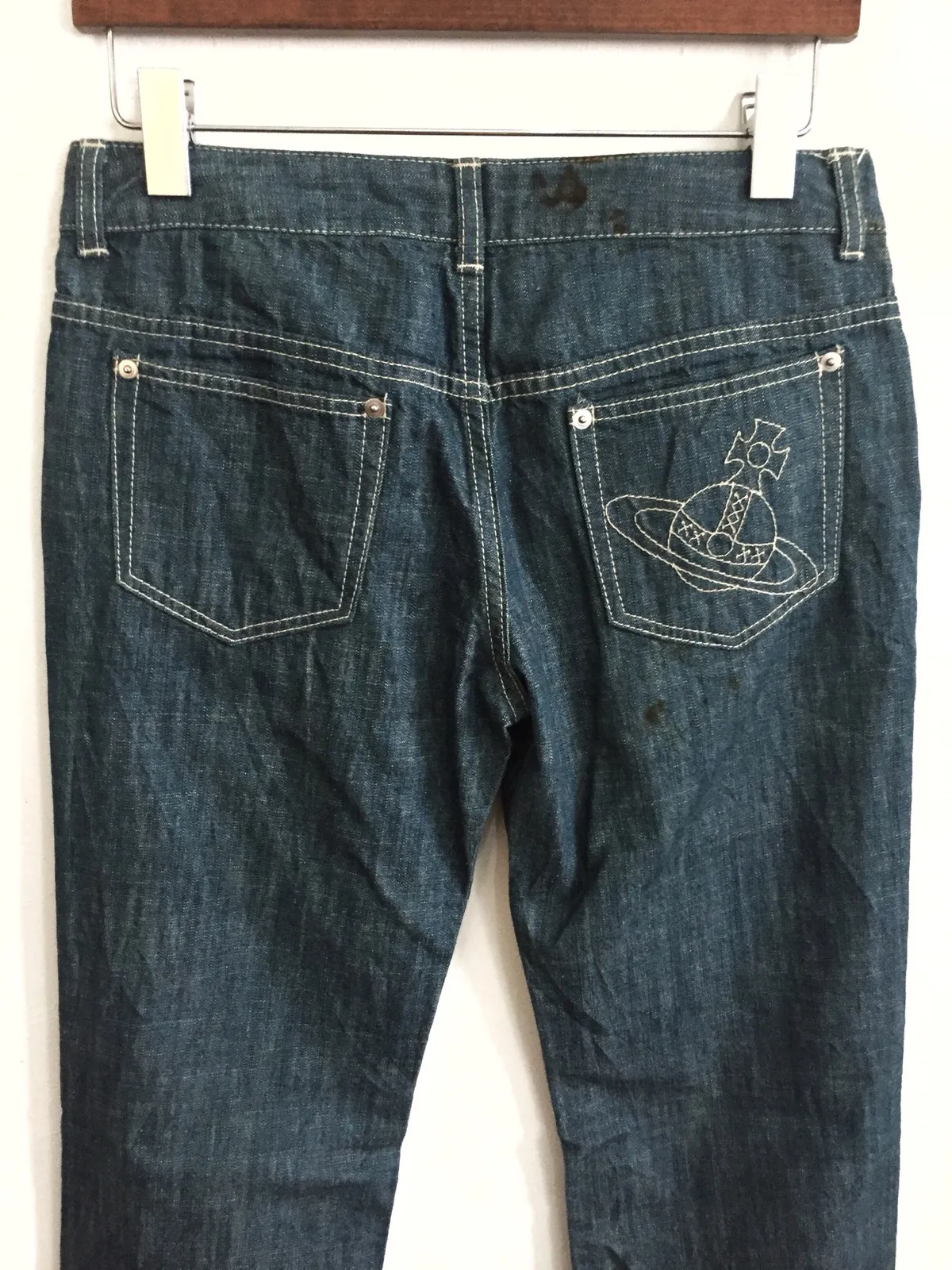 OG Vivienne Westwood ™️ Logo Straight Cut Denim