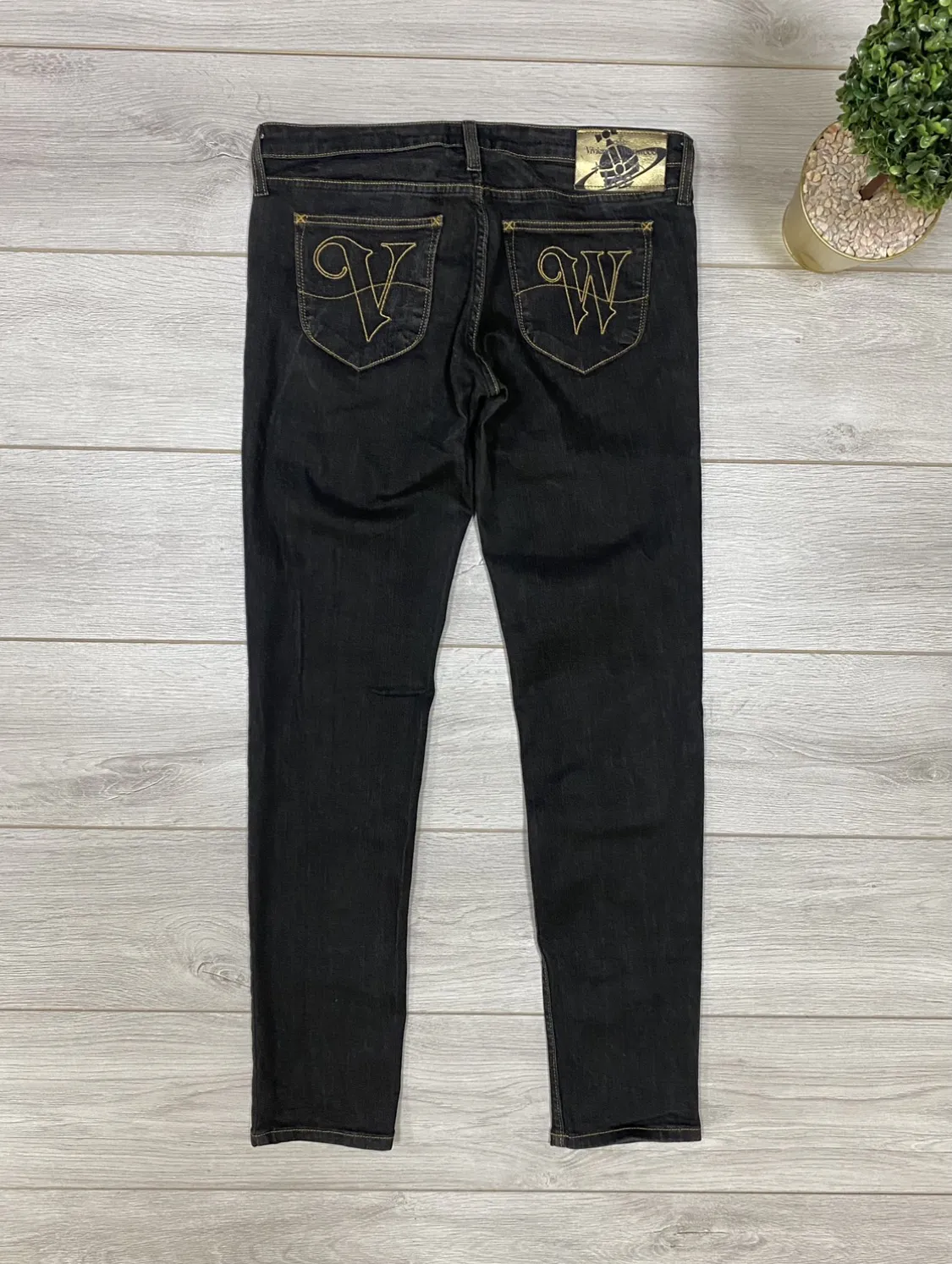 Vivienne Westwood x Lee VW jeans big pocket logo