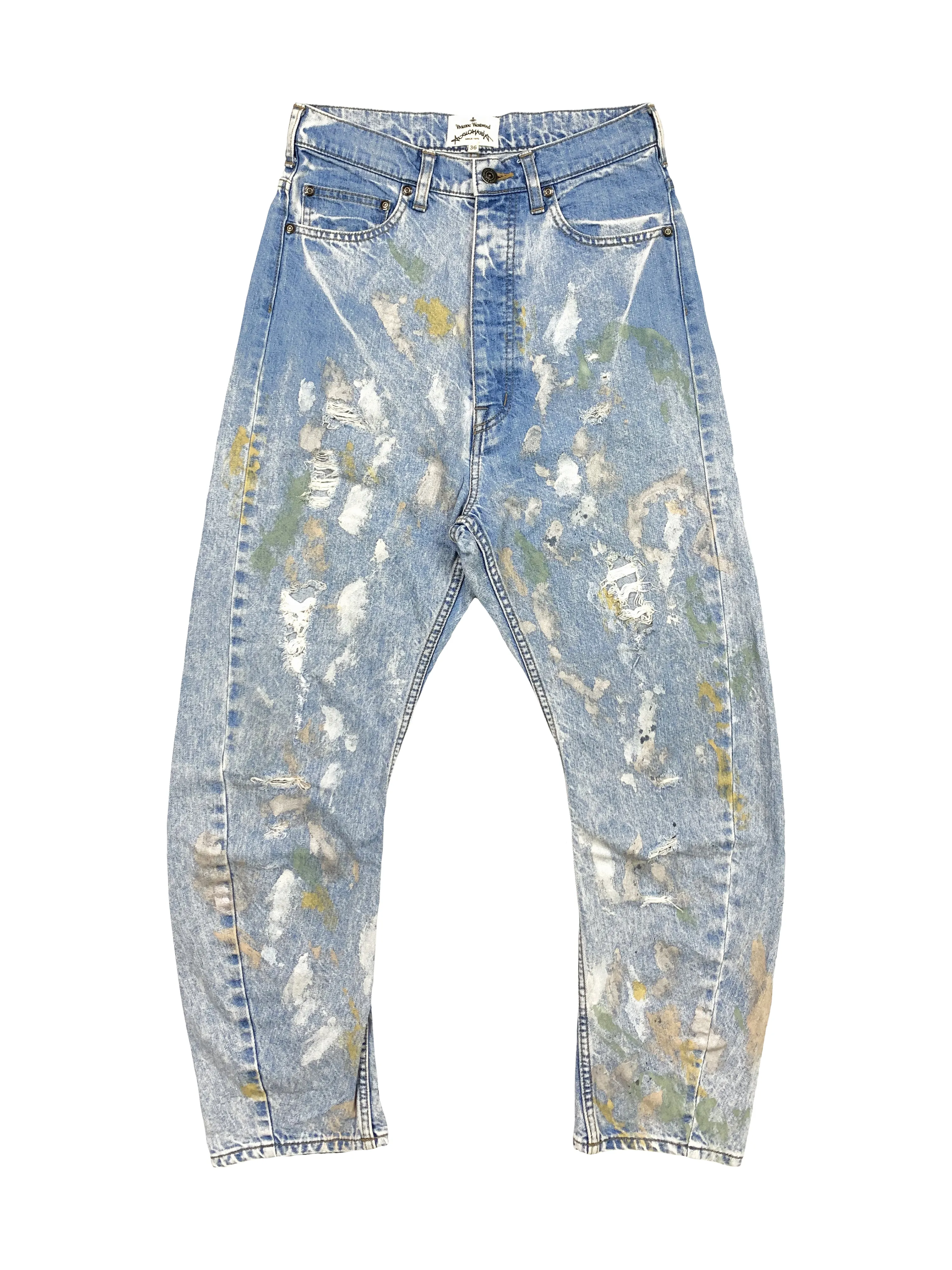 Distressed Painter Jeans