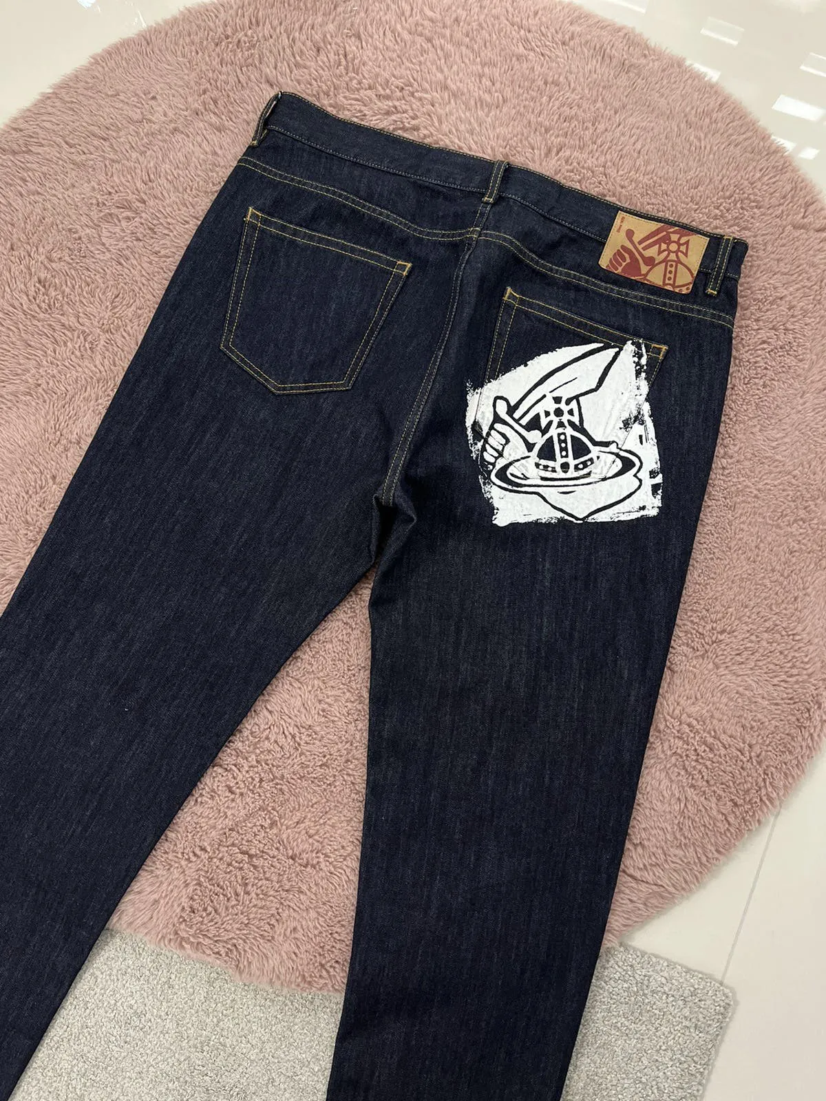 Vivienne Westwood Anglomania big logo jeans (36)
