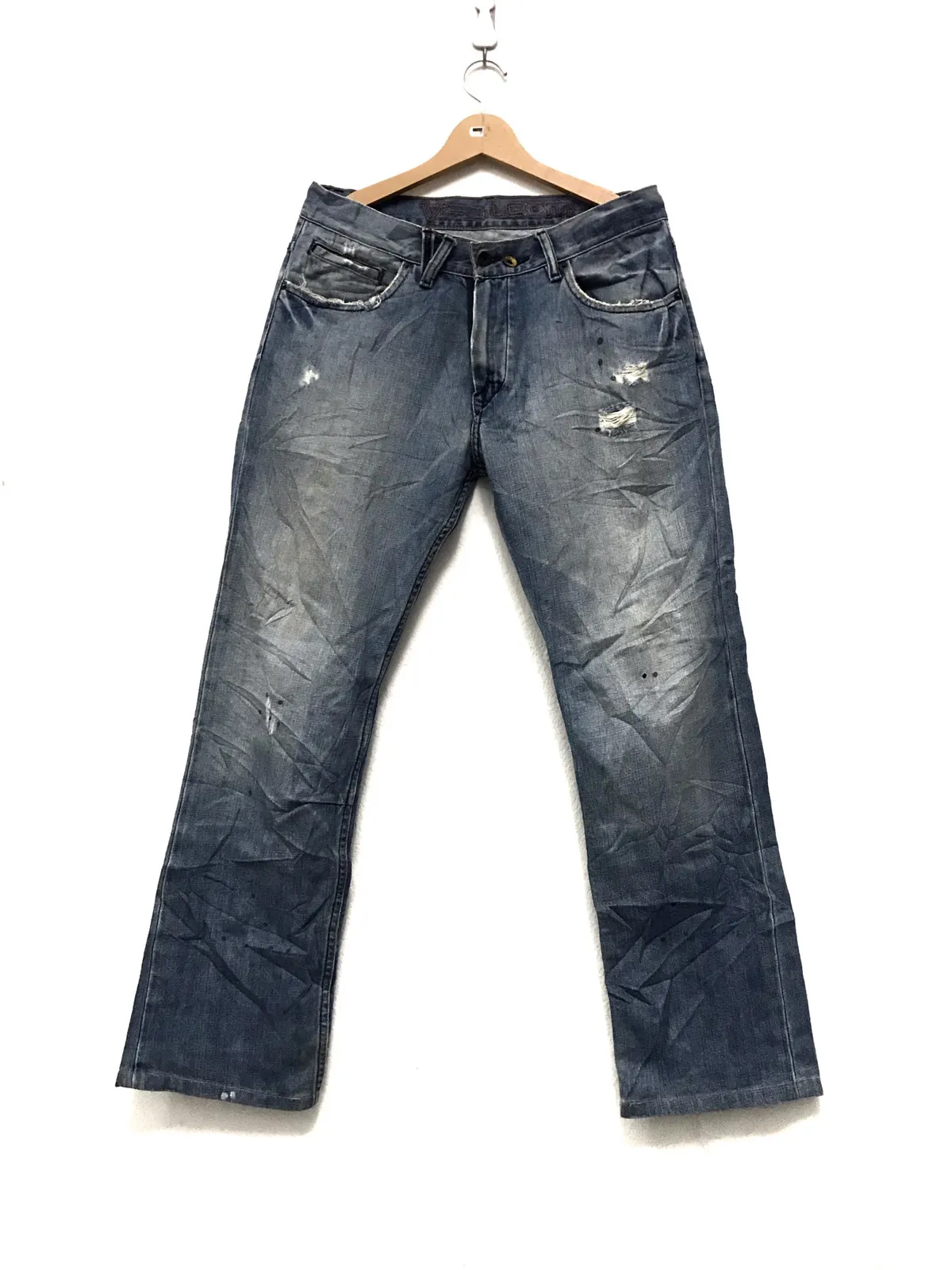 VINTAGE VOLCOM PANT DISTRESSED DENIM