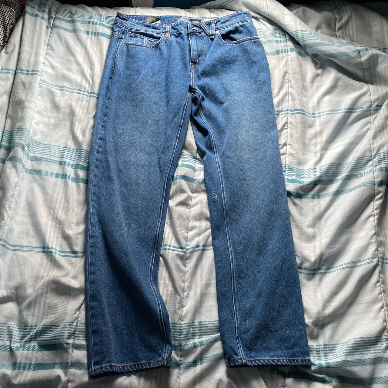 Blue ‘Straight Leg’ Volcom Jeans