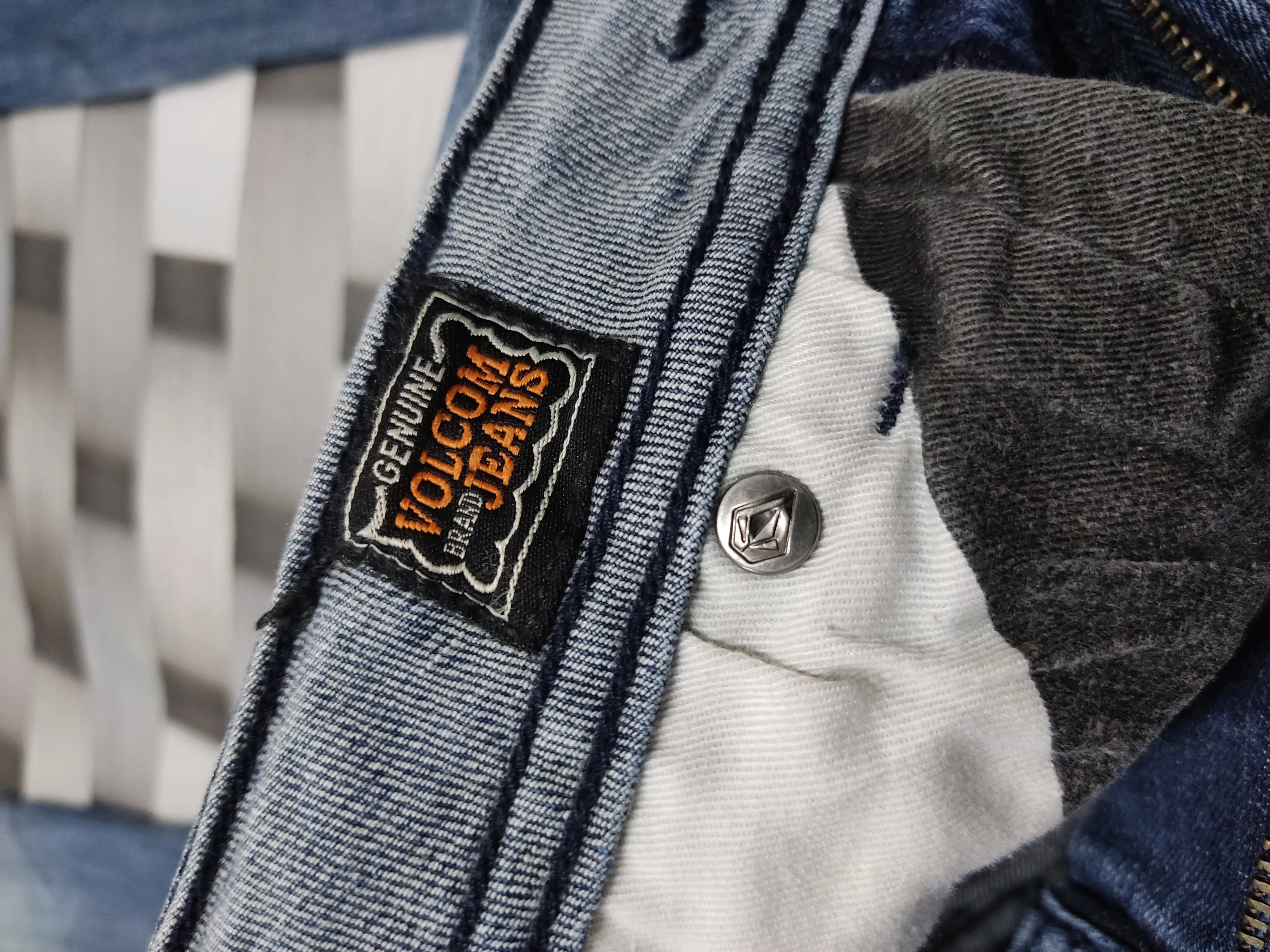 VOLCOM Skateboarding Denim Jeans Pants