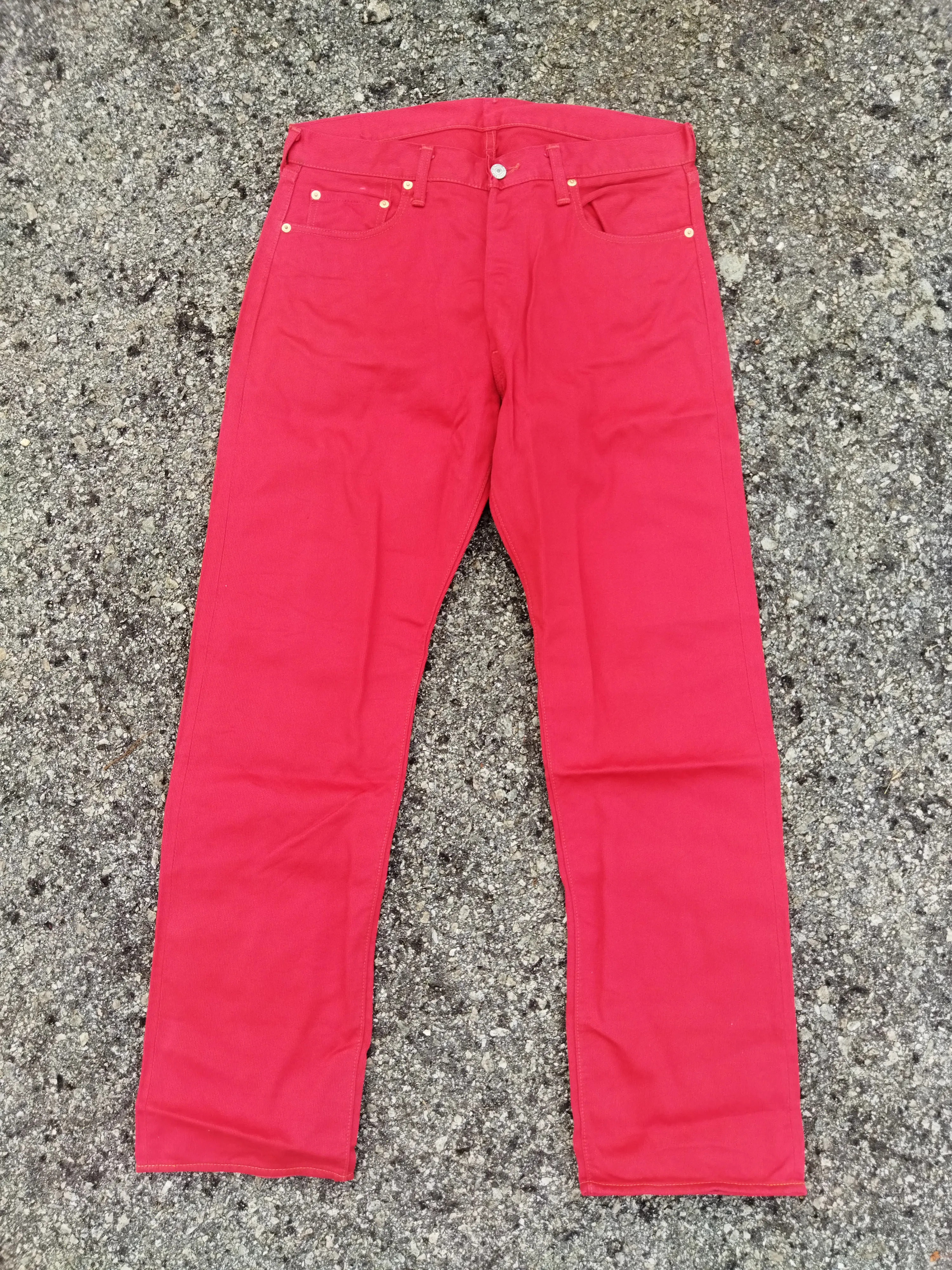 Rare!! Japanese Brand WAREHOUSE Lot 1101 Selvedge Jeans