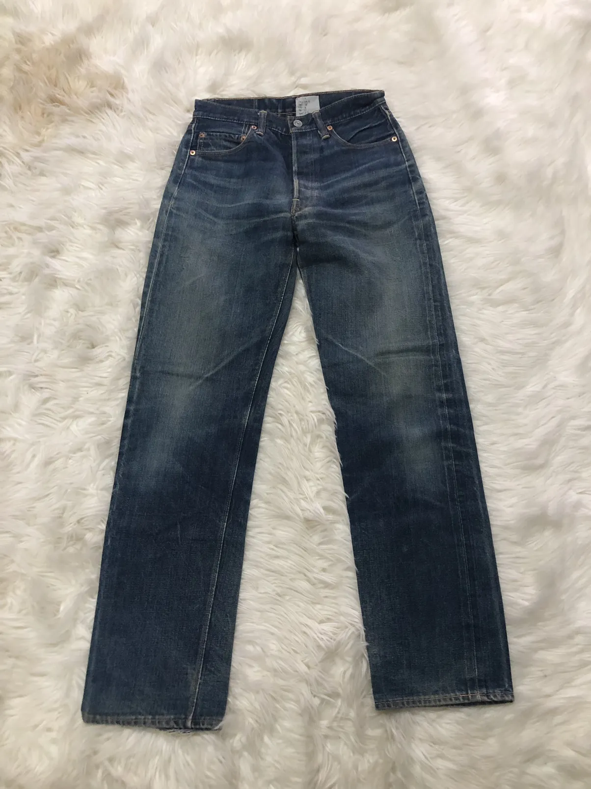 WAREHOUSE genus Vtg Selvedge denim Lot 1100