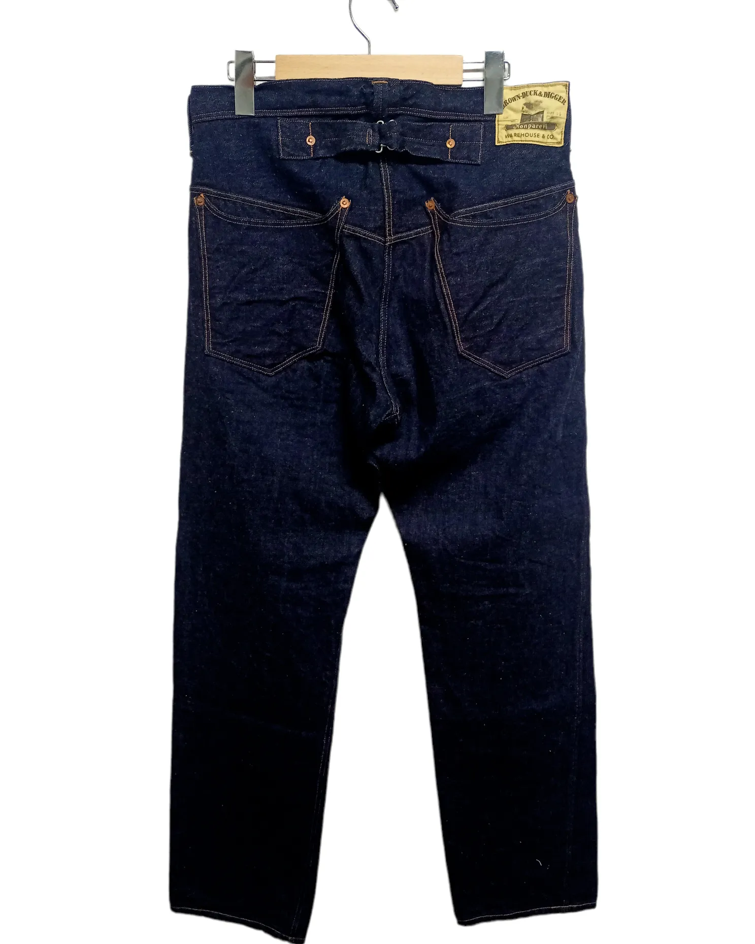 Warehouse nonpareil x brown duck & digger seldvedge