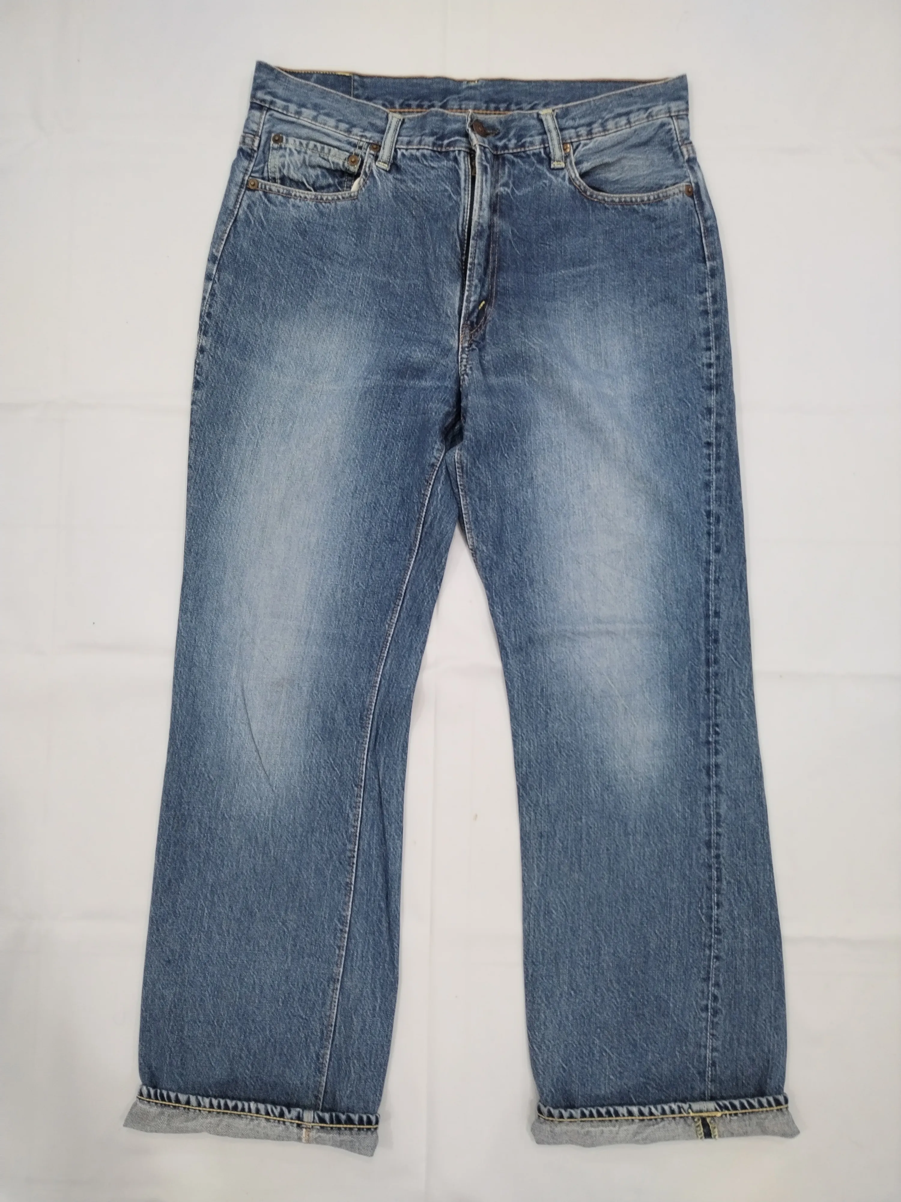 Double Works Flare Jeans by Warehouse