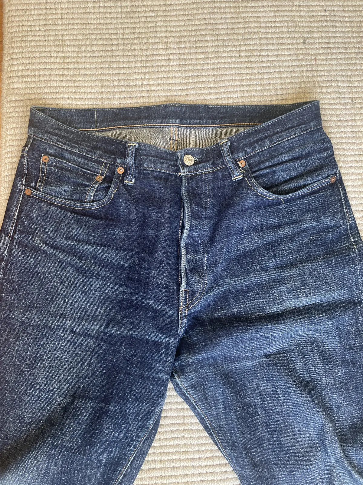 Warehouse 800xx 14.5oz Denim - Straight Leg Fit
