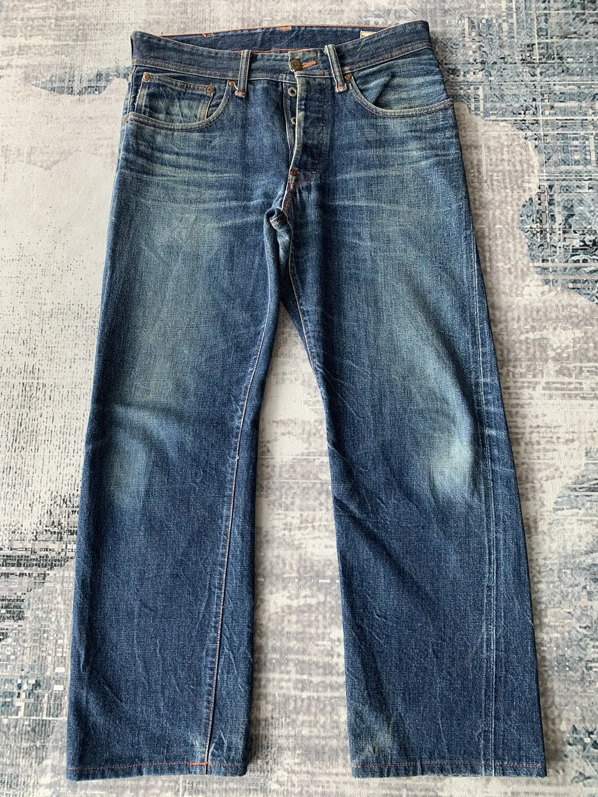 The Billiken Man Warehouse Denim Selvage Straight Pant