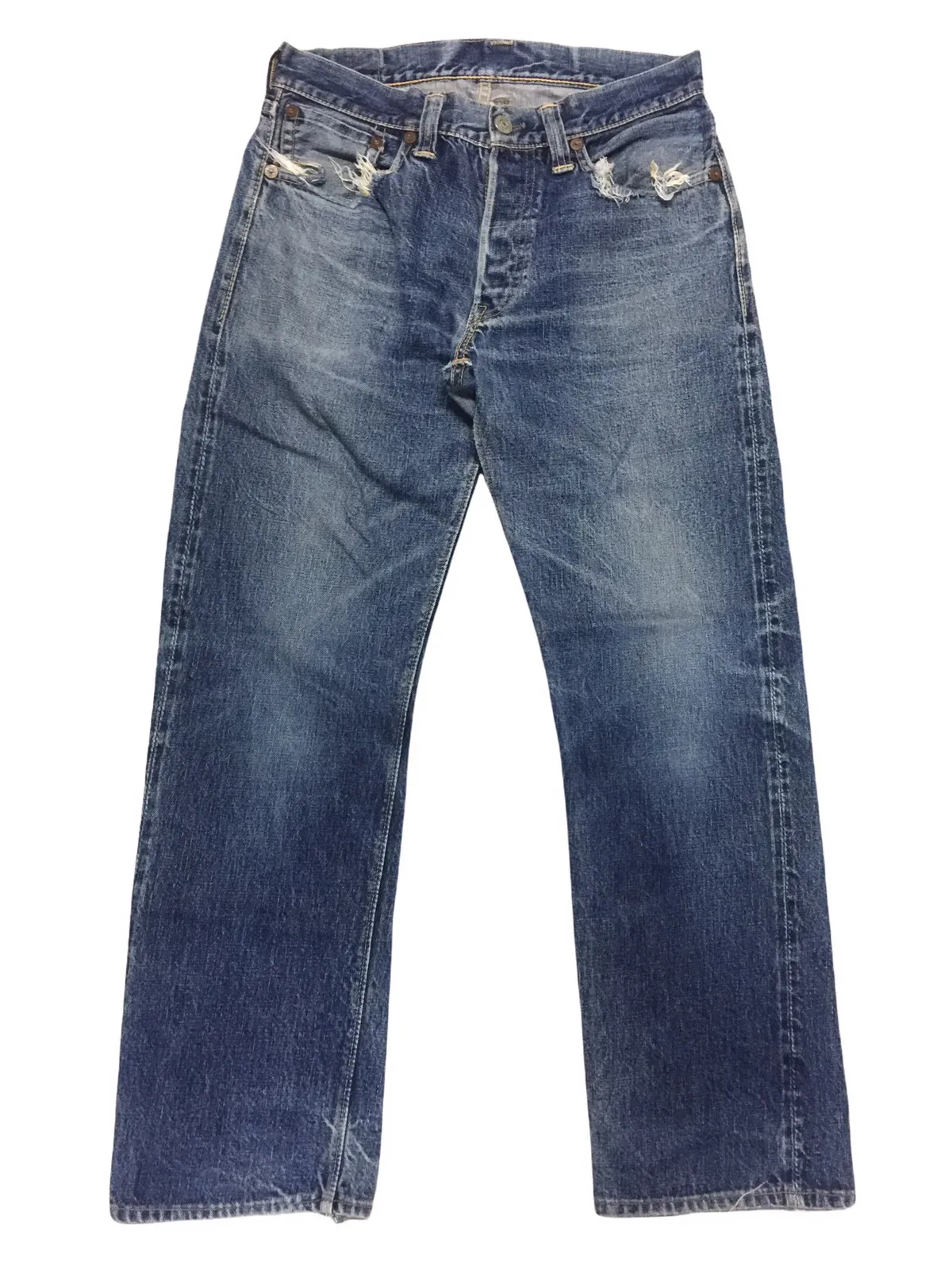 Blue & Gray by WAREHOUSE Selvaged Jeans