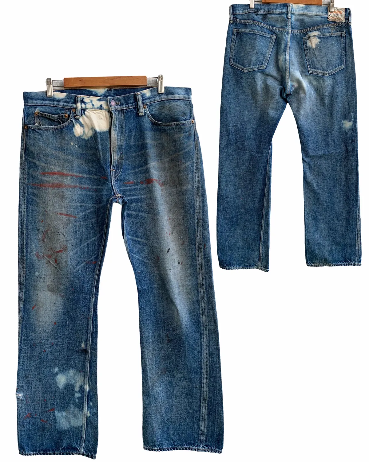 Vintage Distressed Ware House Jeans