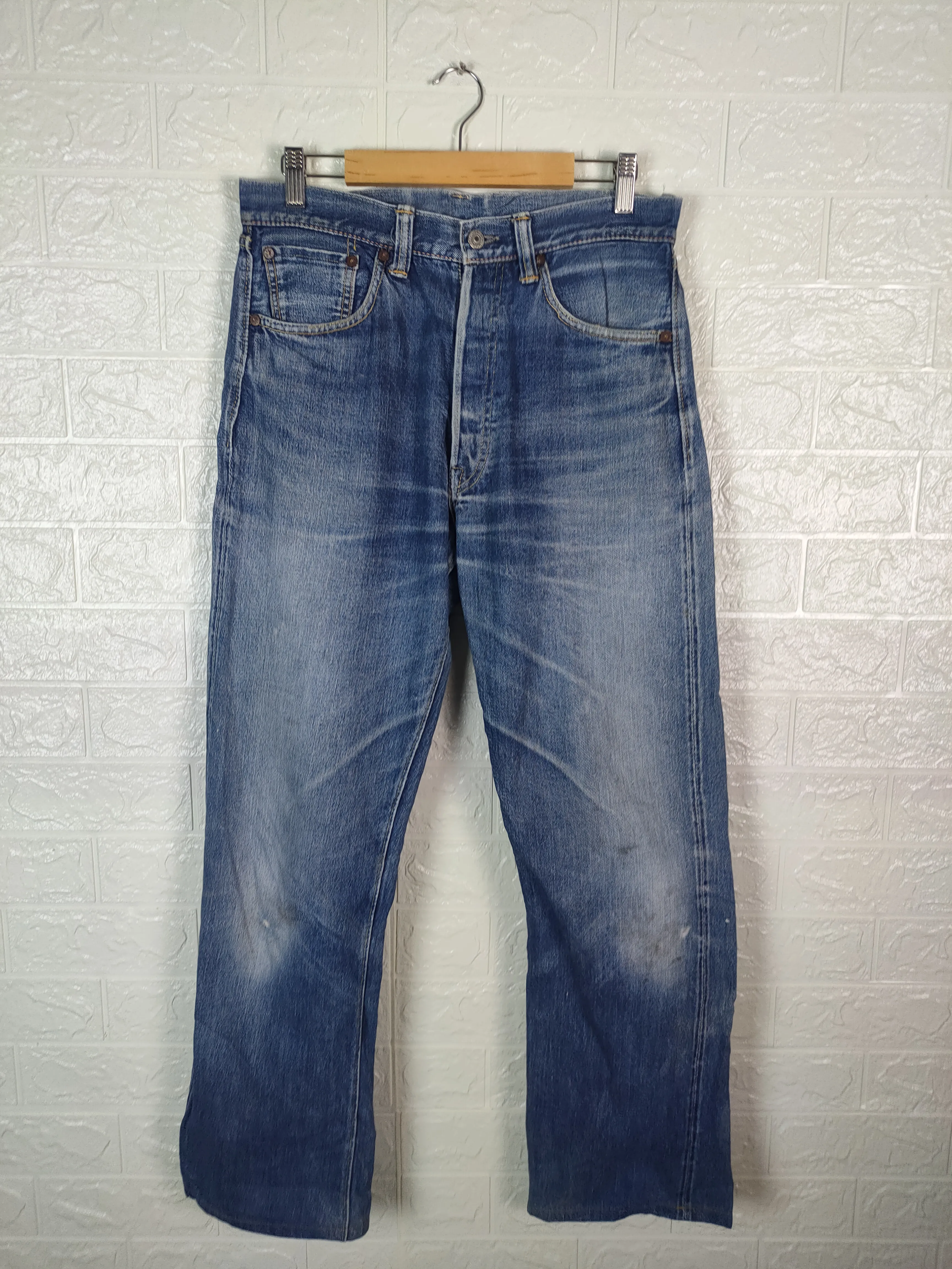 💥VINTAGE WAREHOUSE.CO SELVEDGED DENIM PANTS #0830💥