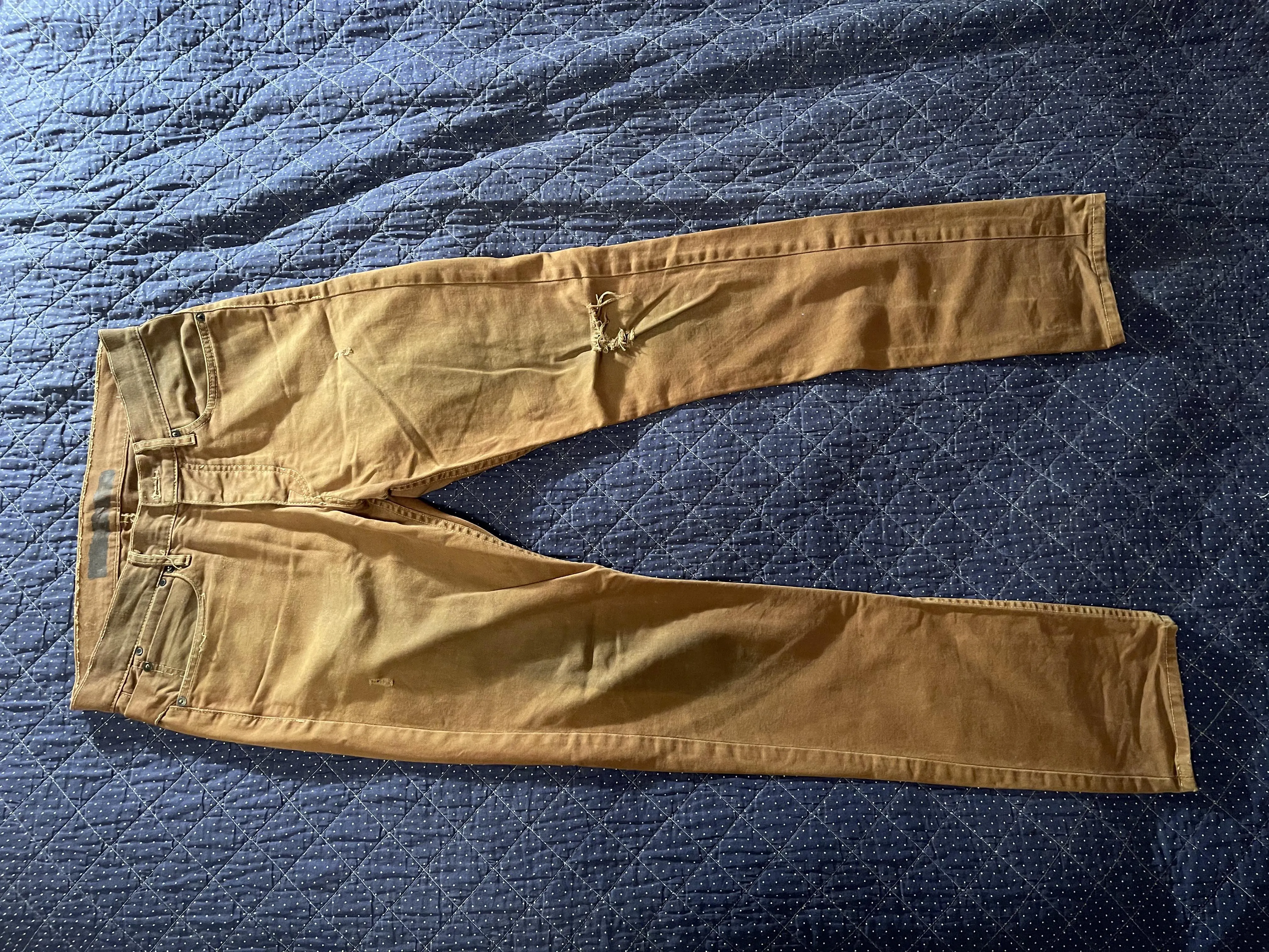 Slim Fit Vintage Canvas Jeans Made in USA - GRAND STREET