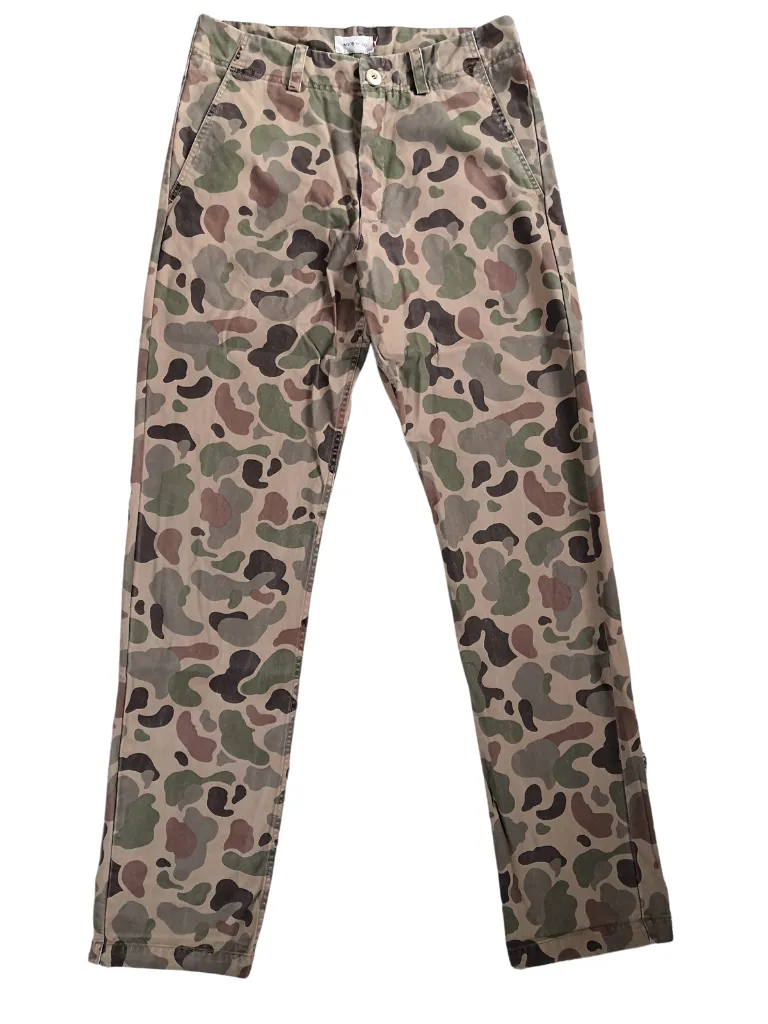 Wood Wood Simon Pants camouflage camo print cargo