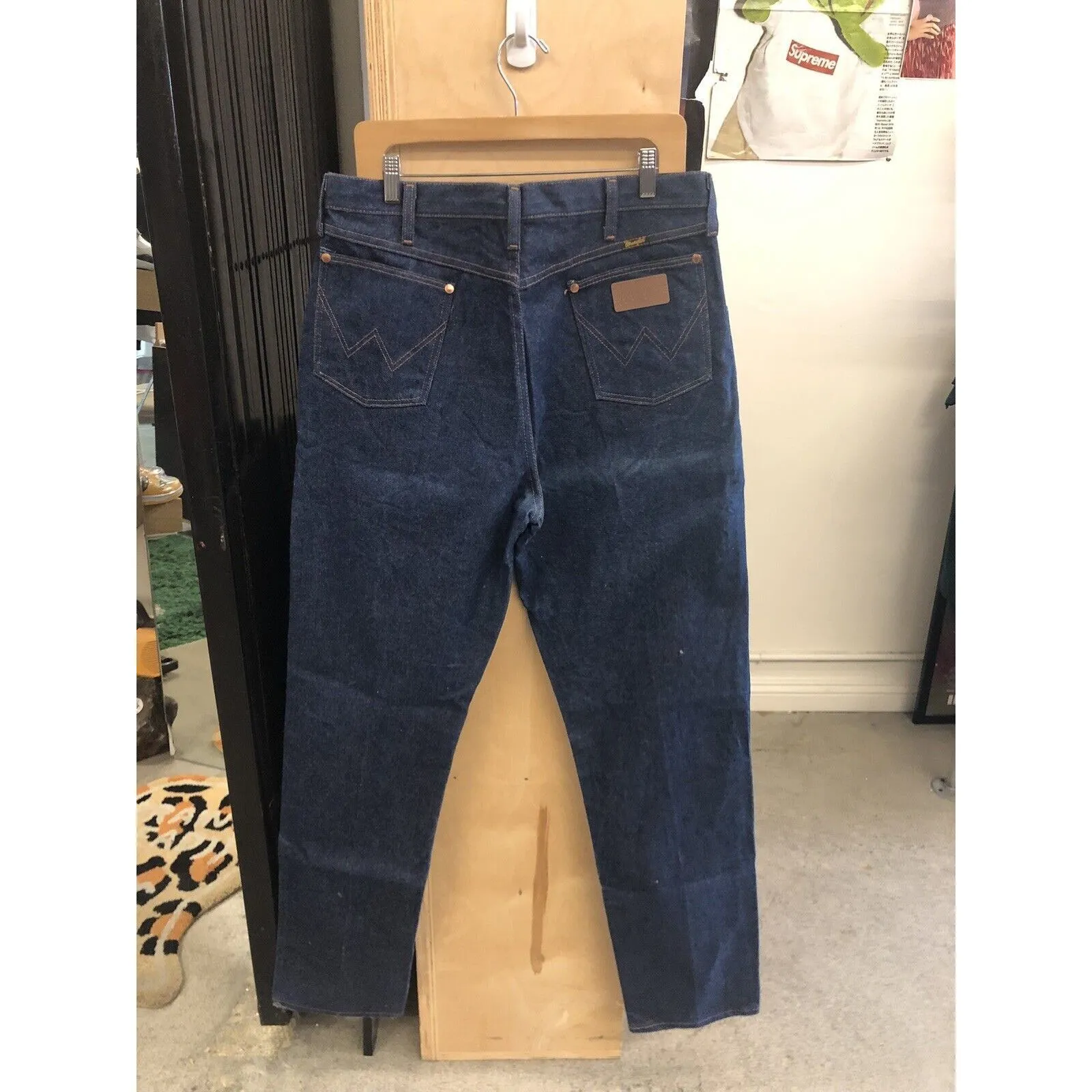 Vintage Wrangler 35x36(actual 34x35.5) Men's Jeans Made in