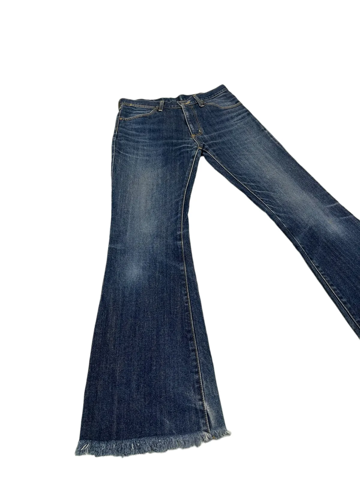 Flare Jeans Wrangler Bell Bottom Denim Made in Japan 12🟦