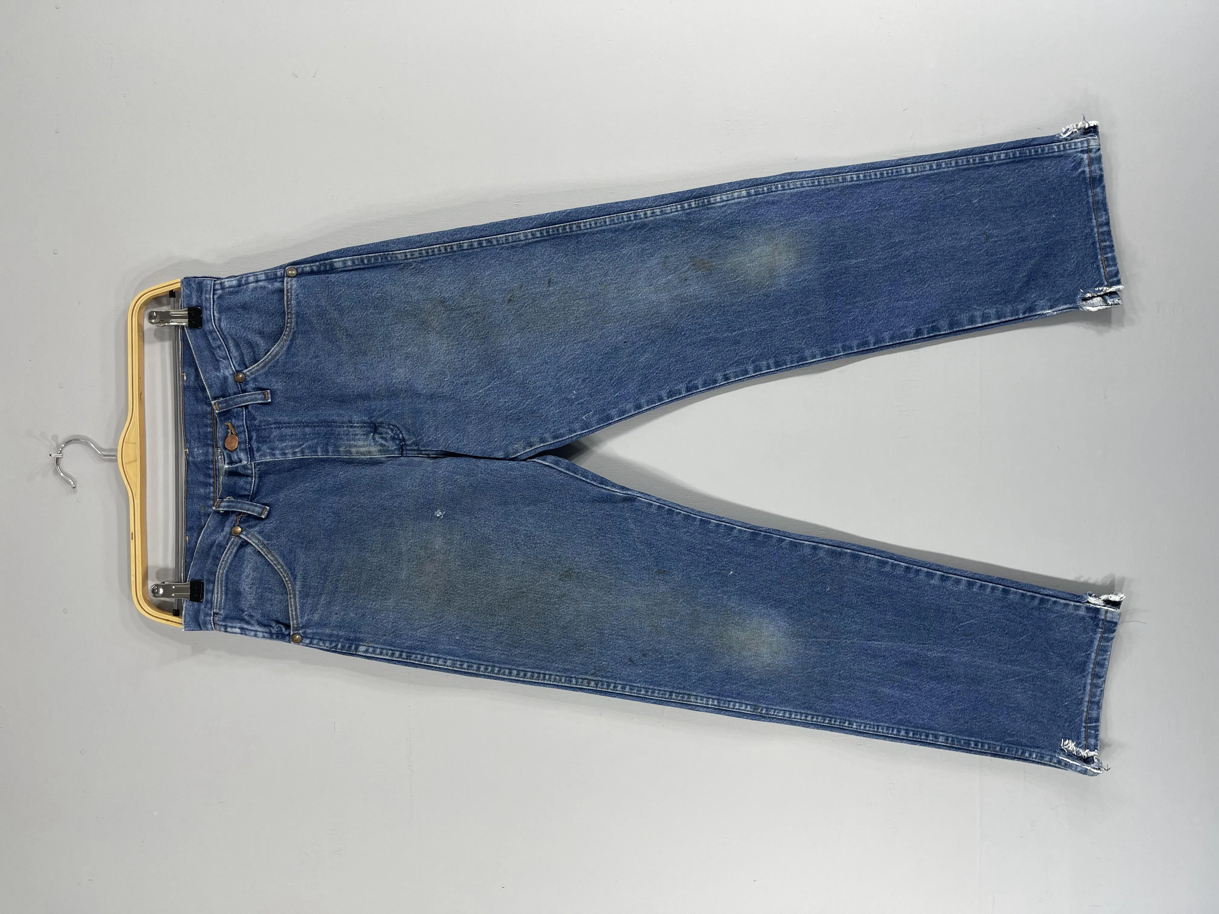 Vintage Wrangler Dirty Ripped Boyfriend Jeans Size 30