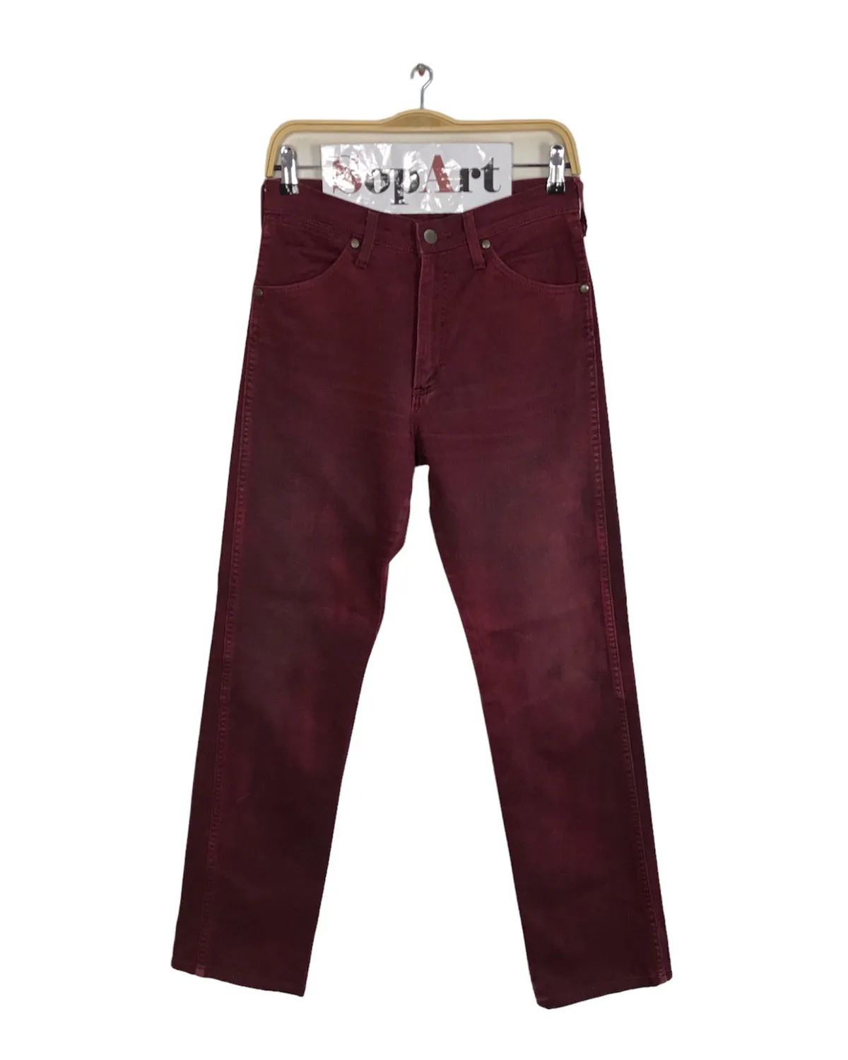 Vintage Wrangler Western Distressed Faded Colour Style