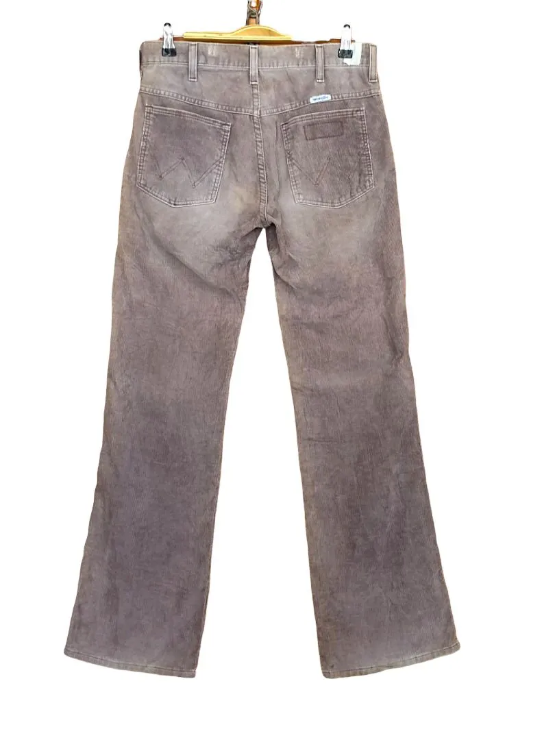 Wrangler S1005 X N. Hoolywood Corduroy Flared Denim Pants