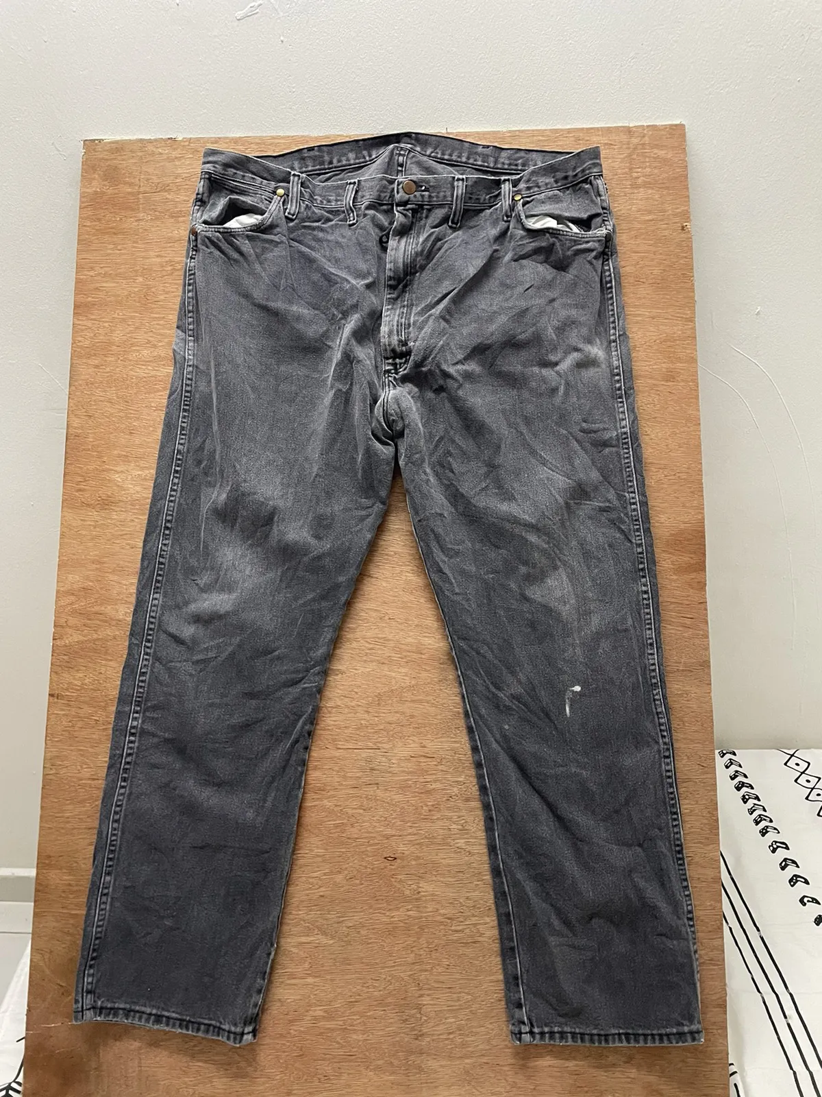 VINTAGE WRANGLER BLACK DENIM