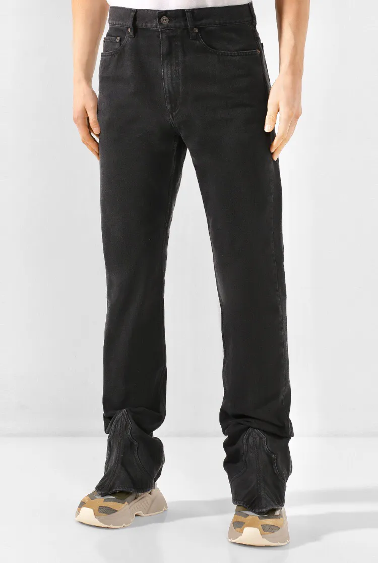 Deconstructed denim size M