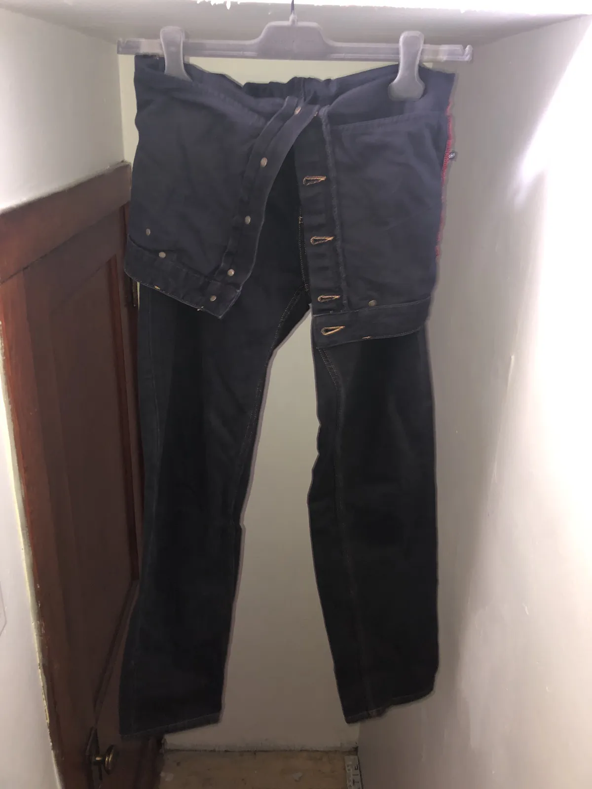 Y/Project SS18 Black Long Crotch Jeans