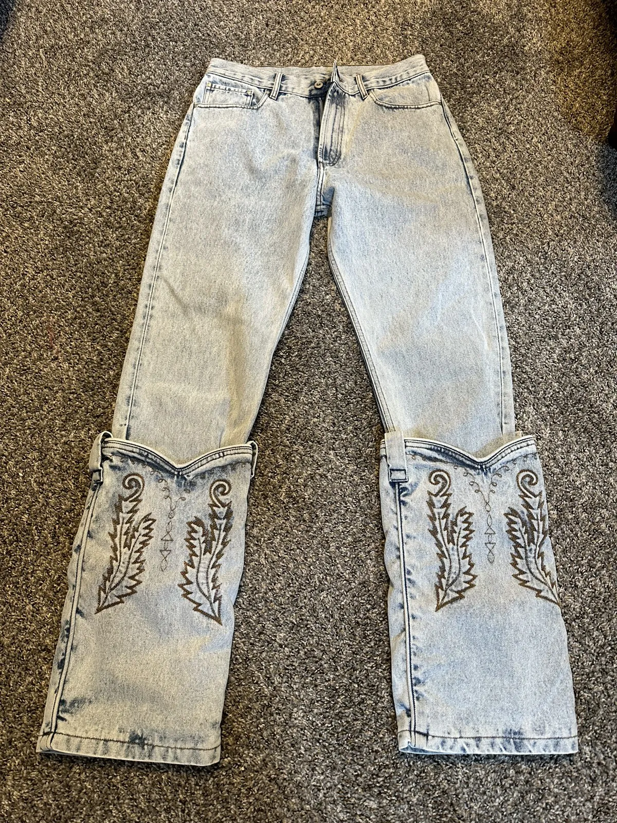 Y/Project Cowboy Cuff Denim
