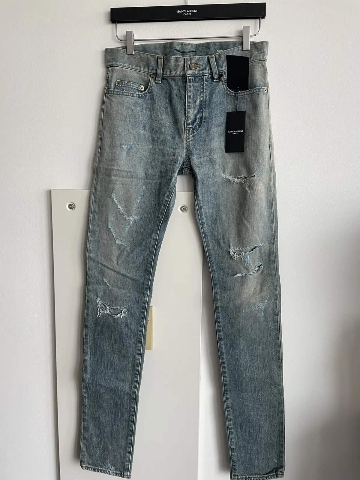 Extremely Rare Brand NEW SS16 Hedi Slimane Crash Trash Denim