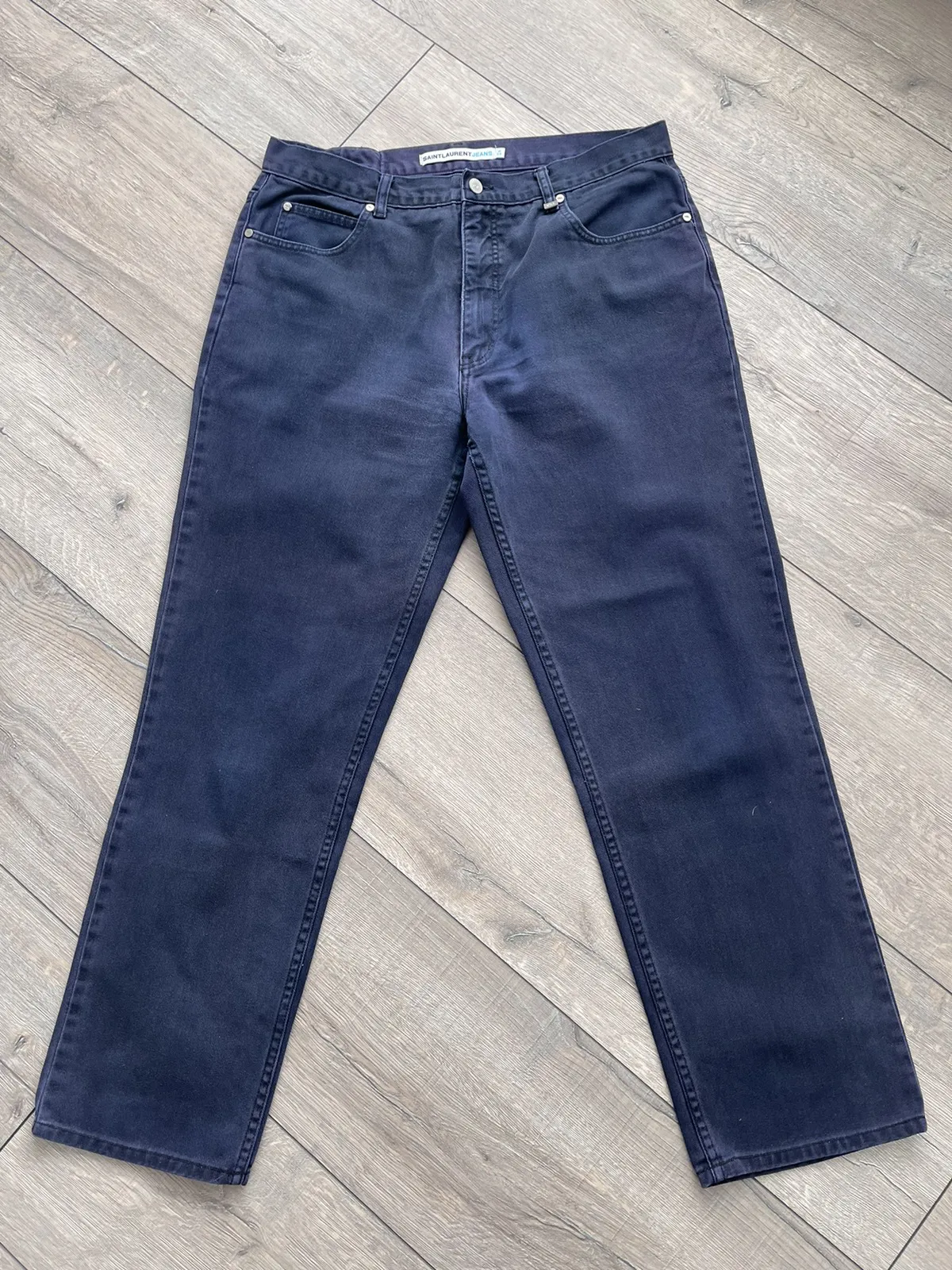 Saint Laurent Jeans Men Size 38 Blue