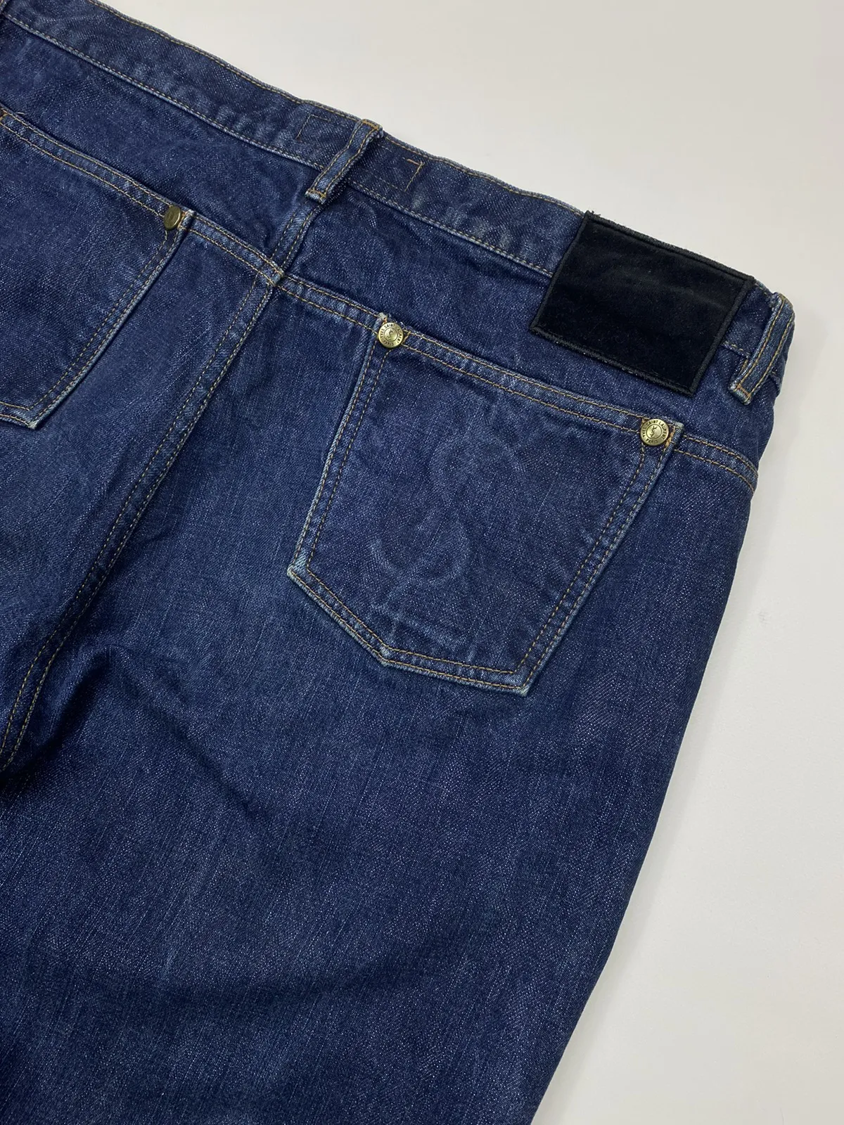 Yves Saint Laurent Jeans Navy Big Logo YSL