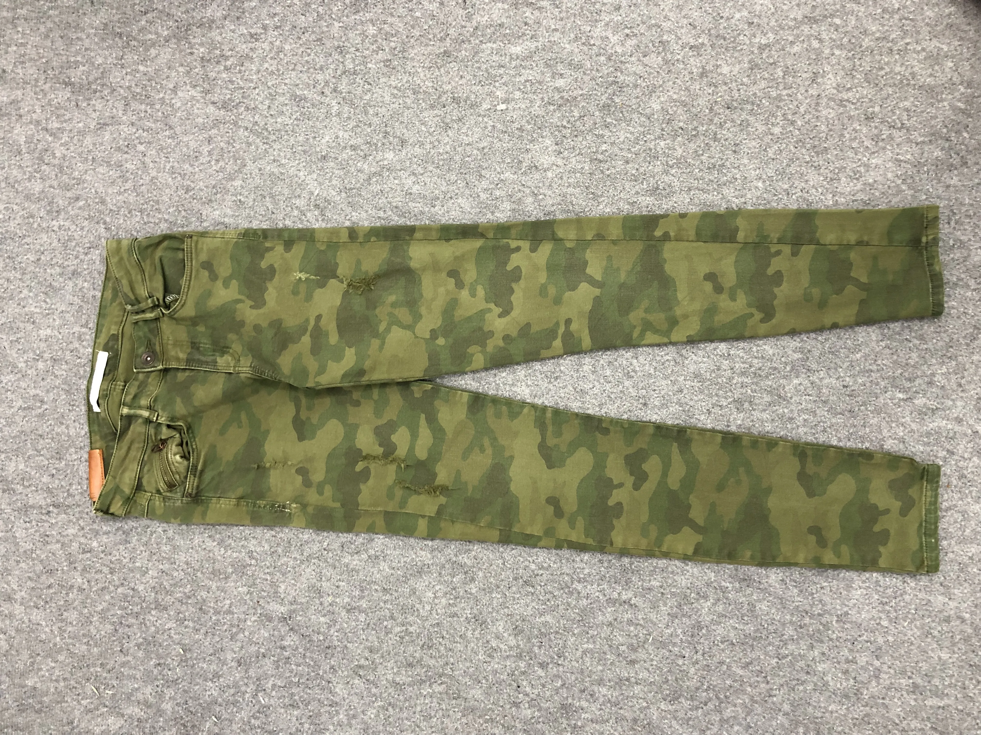 Zara Camouflage Denim