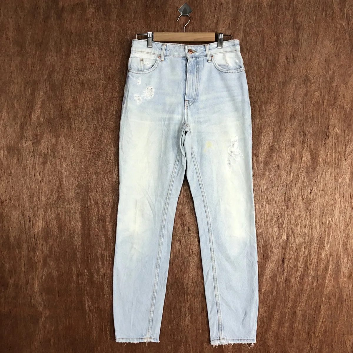 Zara Distressed authentic Denim Jeans ❌ Rare