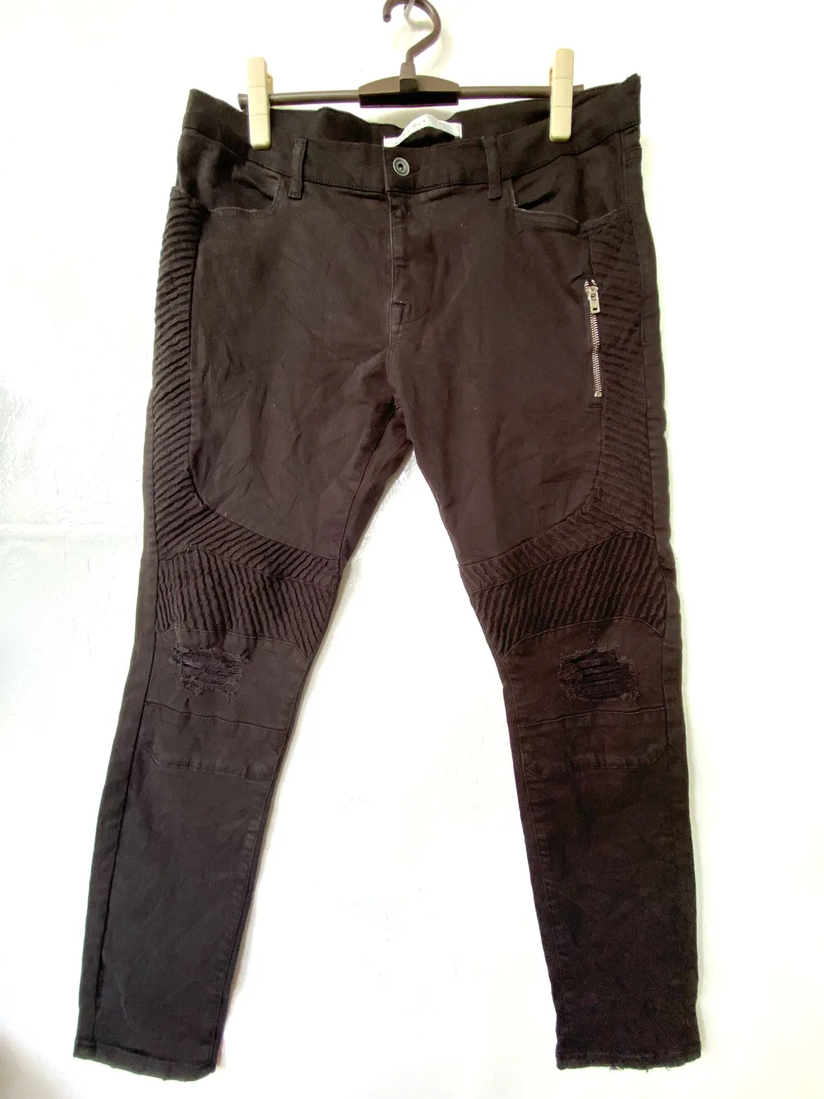 Zara bikers style stretchable pants