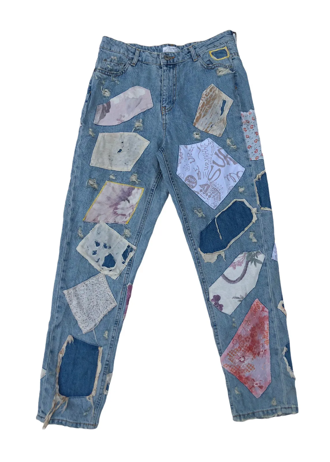 🔥Japanese Zara Patches Boro Styles Jeans 🔥