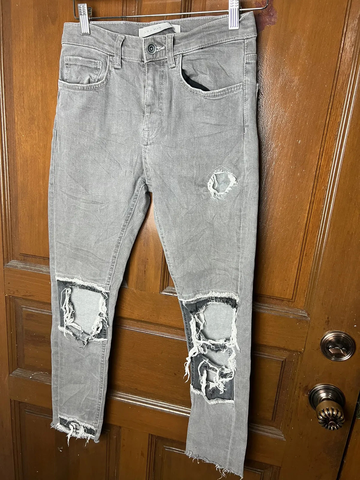 Vintage Zara Man Distressed Denim
