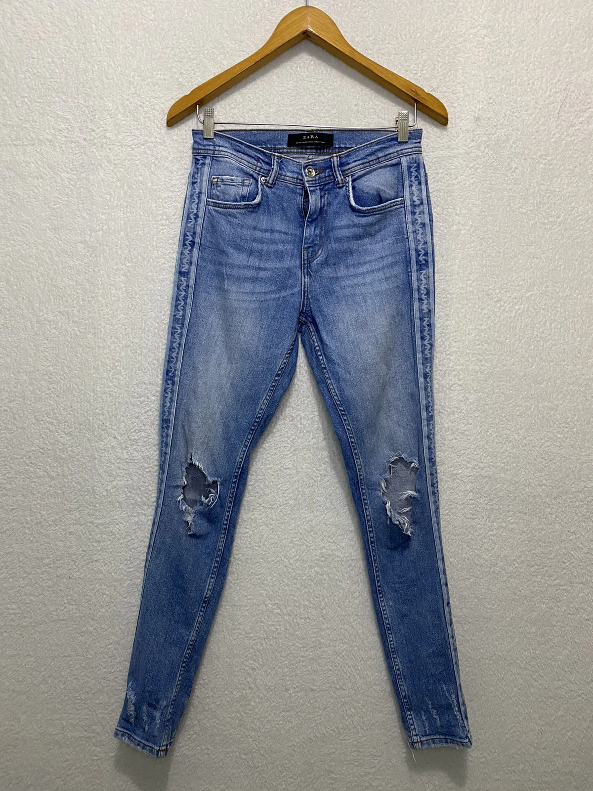 Zara Distressed Denim