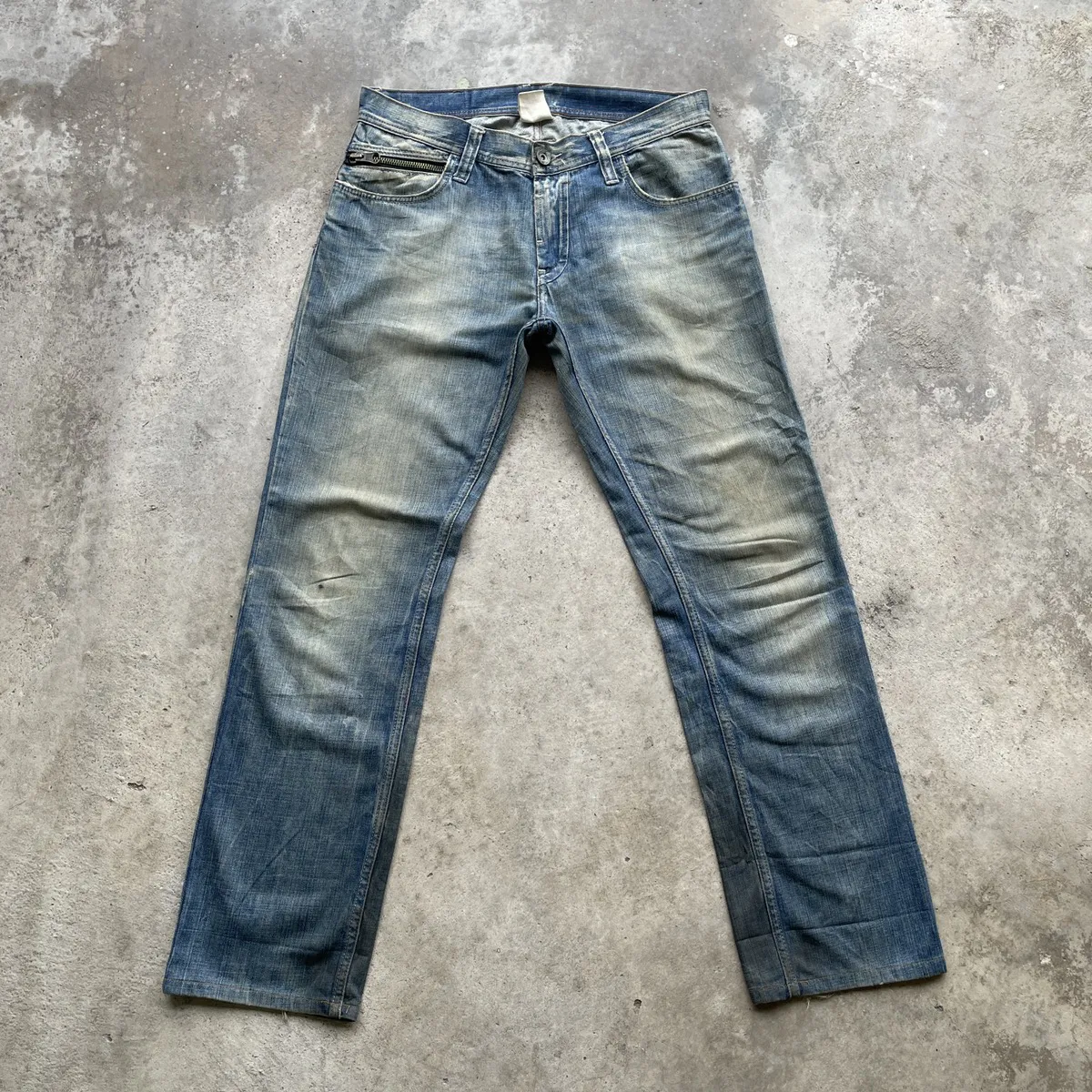 Vintage Zara Jeans Faded Denim Pants W33x31