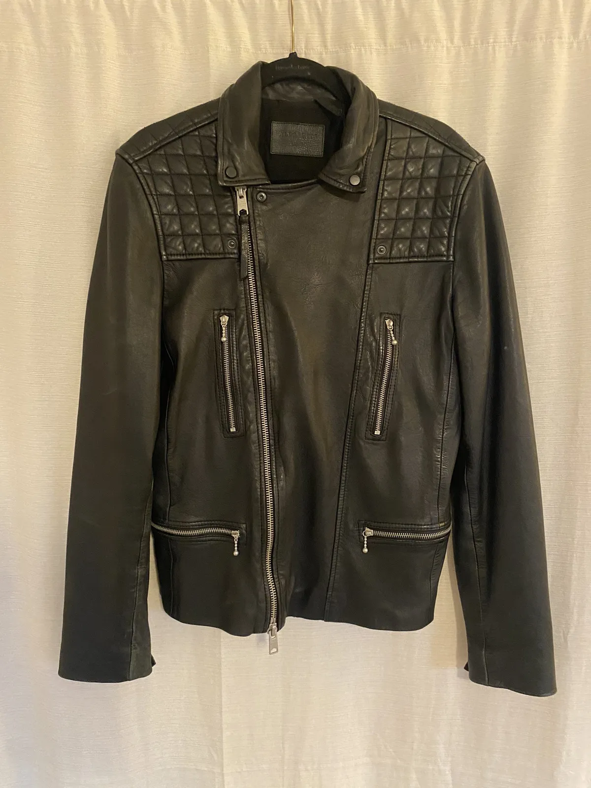 Vintage y2k Leather Jacket All Saints