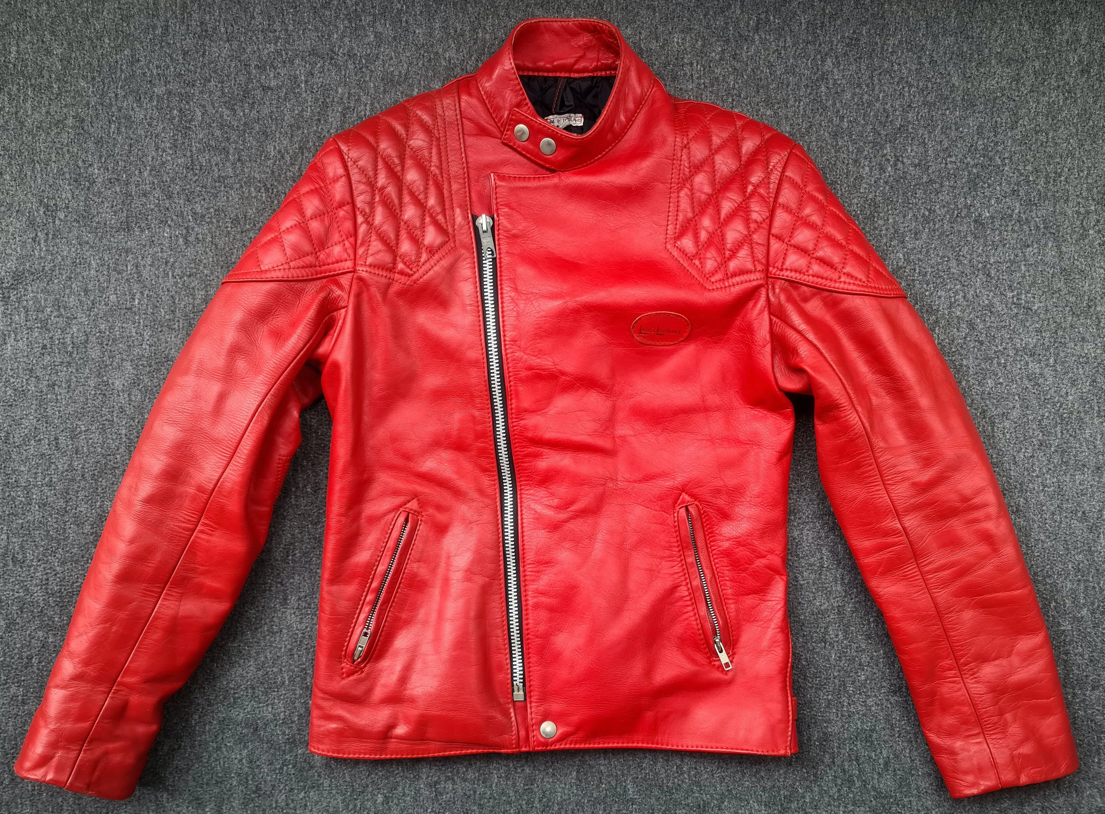 Lewis Leathers Viscount Leather Jacket ルイスレザ VISCOUNT sz. 38