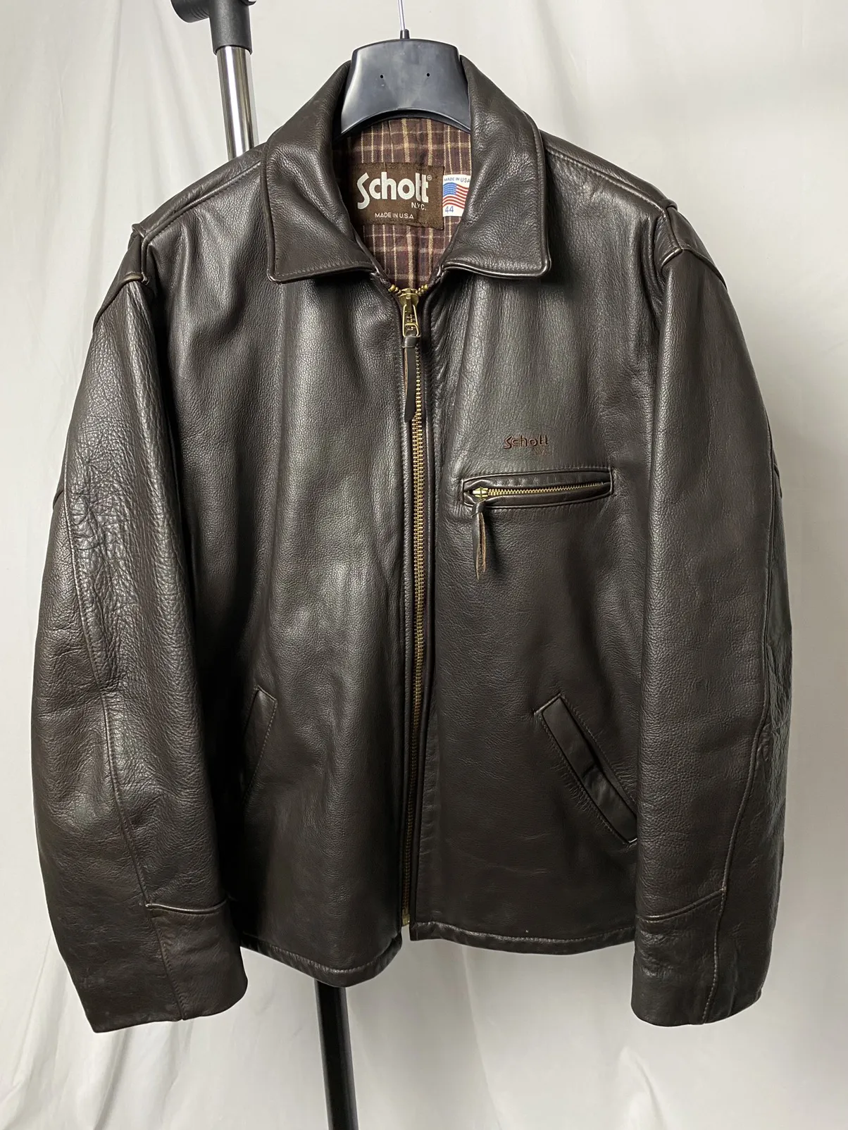 Vintage Schott Caferacer leather jacket