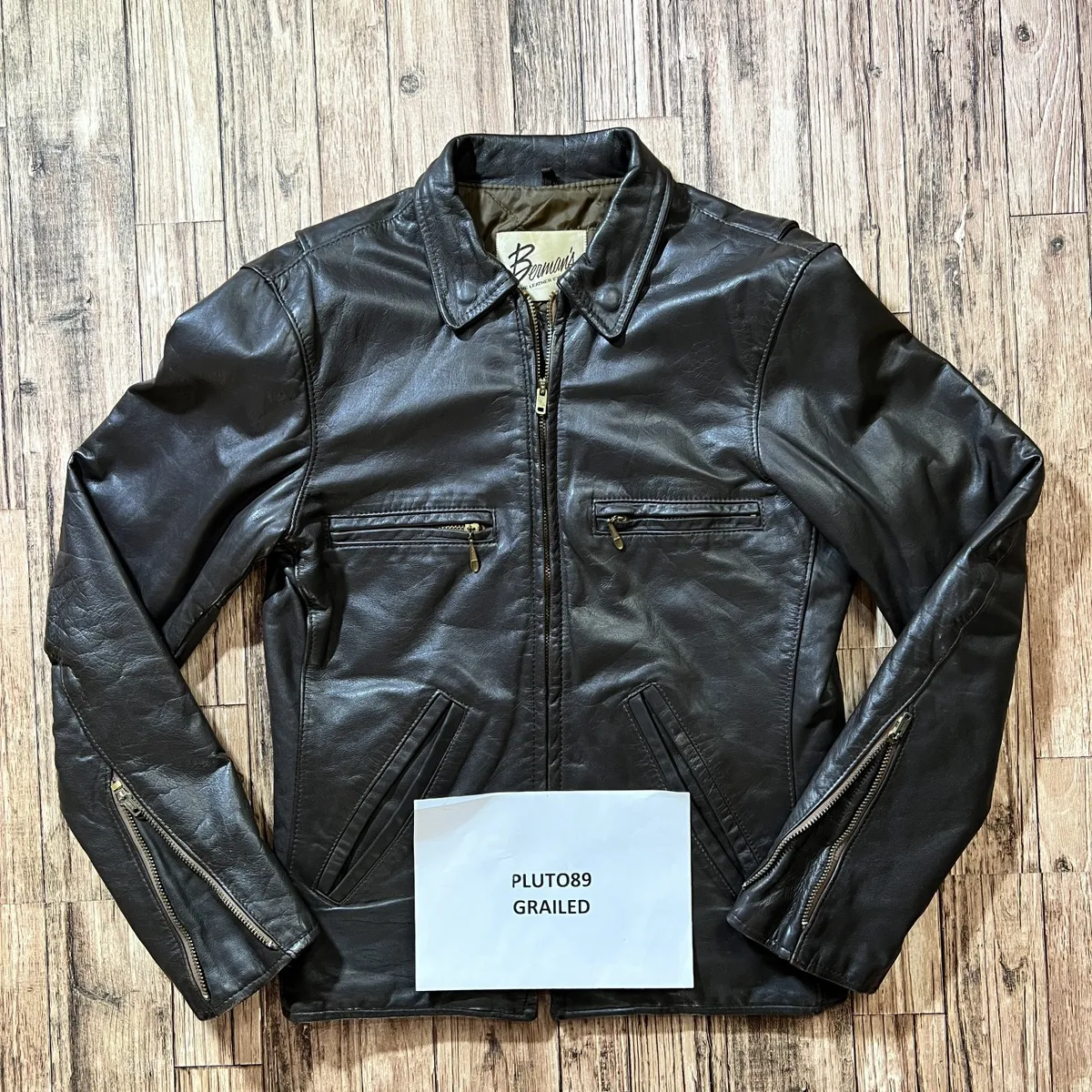 Vintage Berman's Leather Jacket