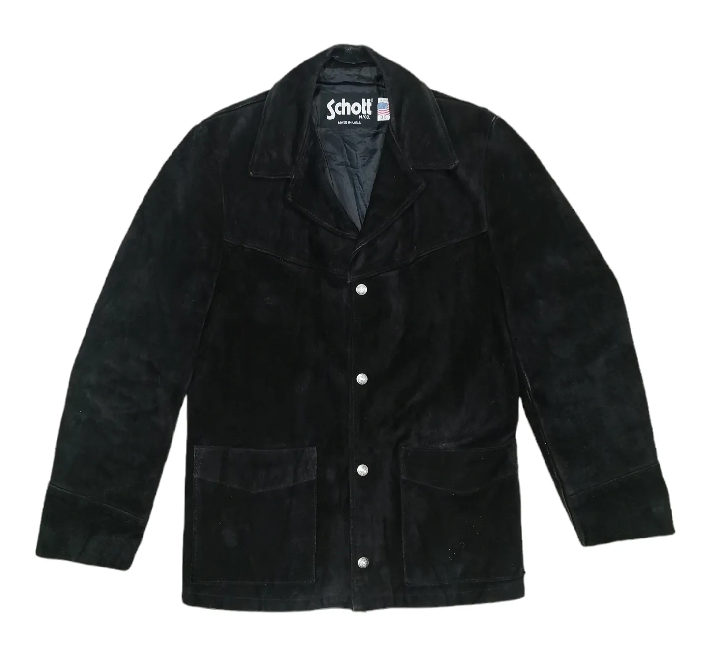 Schott Suede Leather Jacket