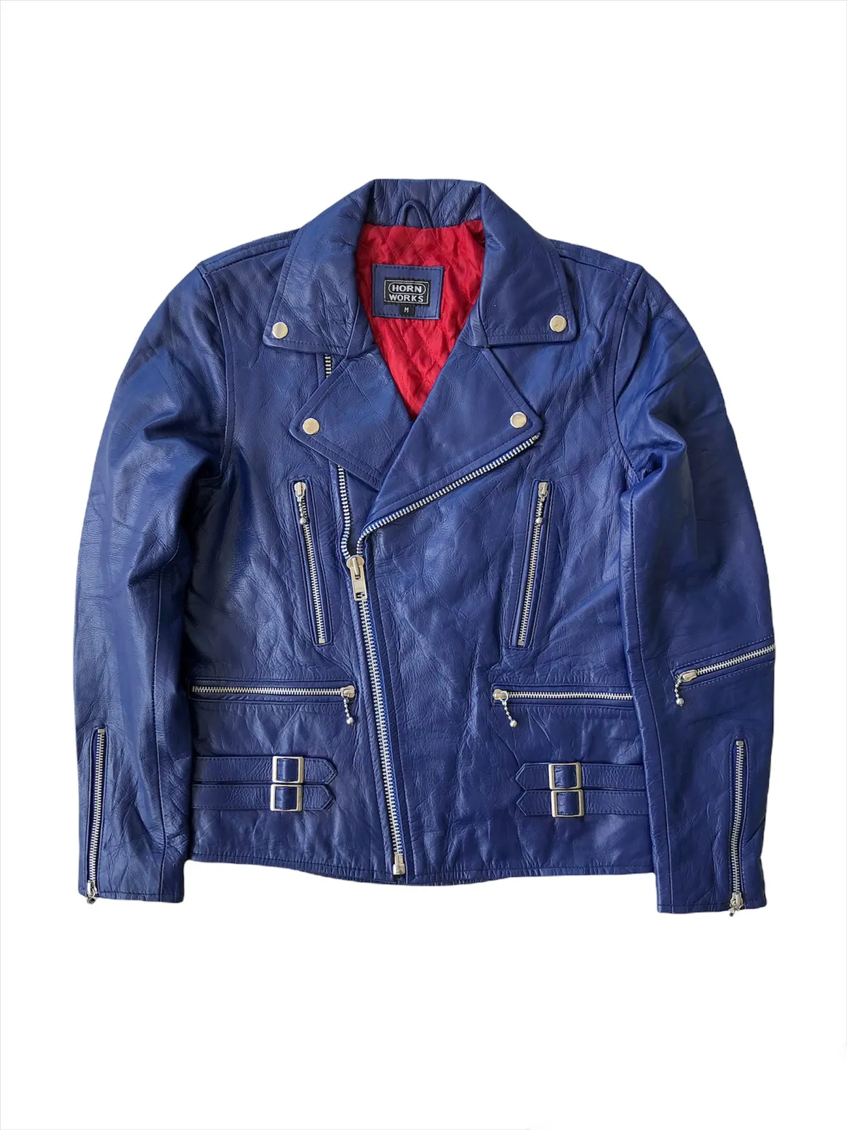 90s Horn Works 🇯🇵 Leather Craft Perfecto Jacket