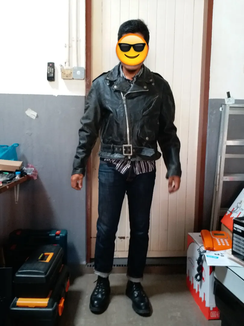 💥NEED GONE⚡️Schott PERFECTO Leather Biker Distressed