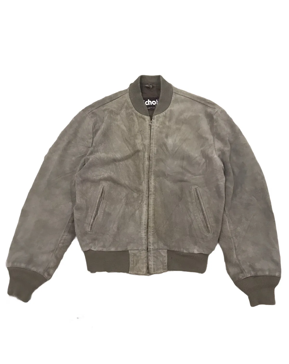Schott NYC suede leather jacket