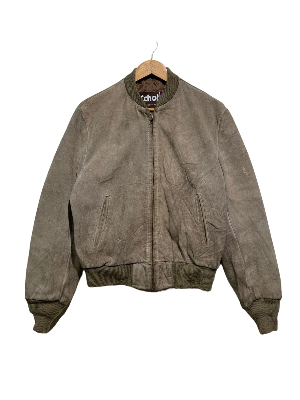 🔥VTG 90S SCHOTT SUEDE LEATHER JACKETS